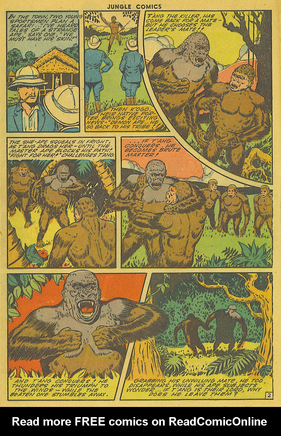 Read online Jungle Comics comic -  Issue #62 - 24