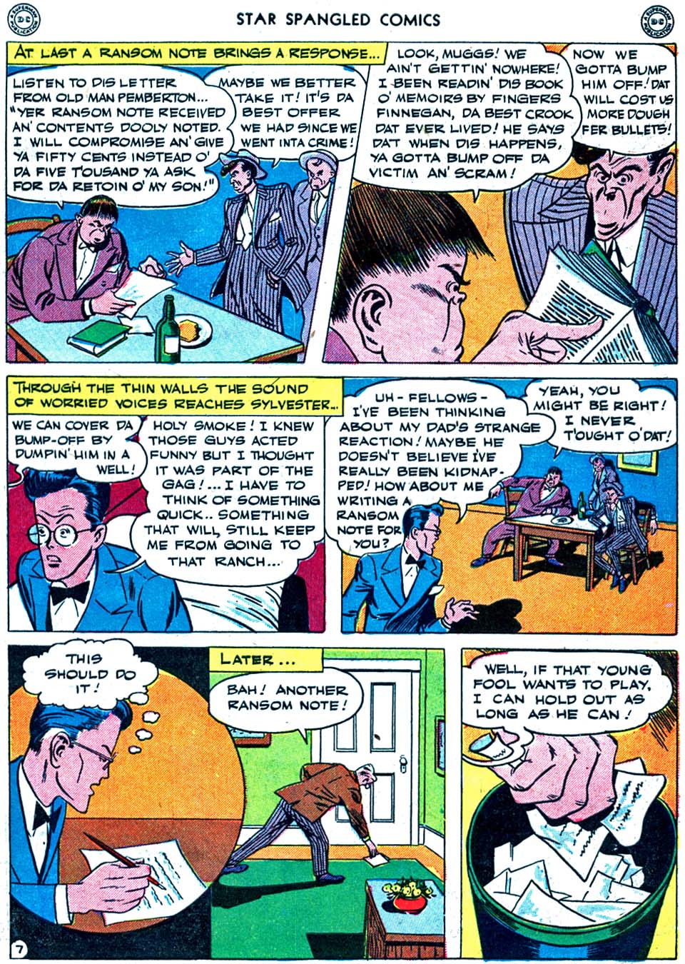 Read online Star Spangled Comics comic -  Issue #36 - 9