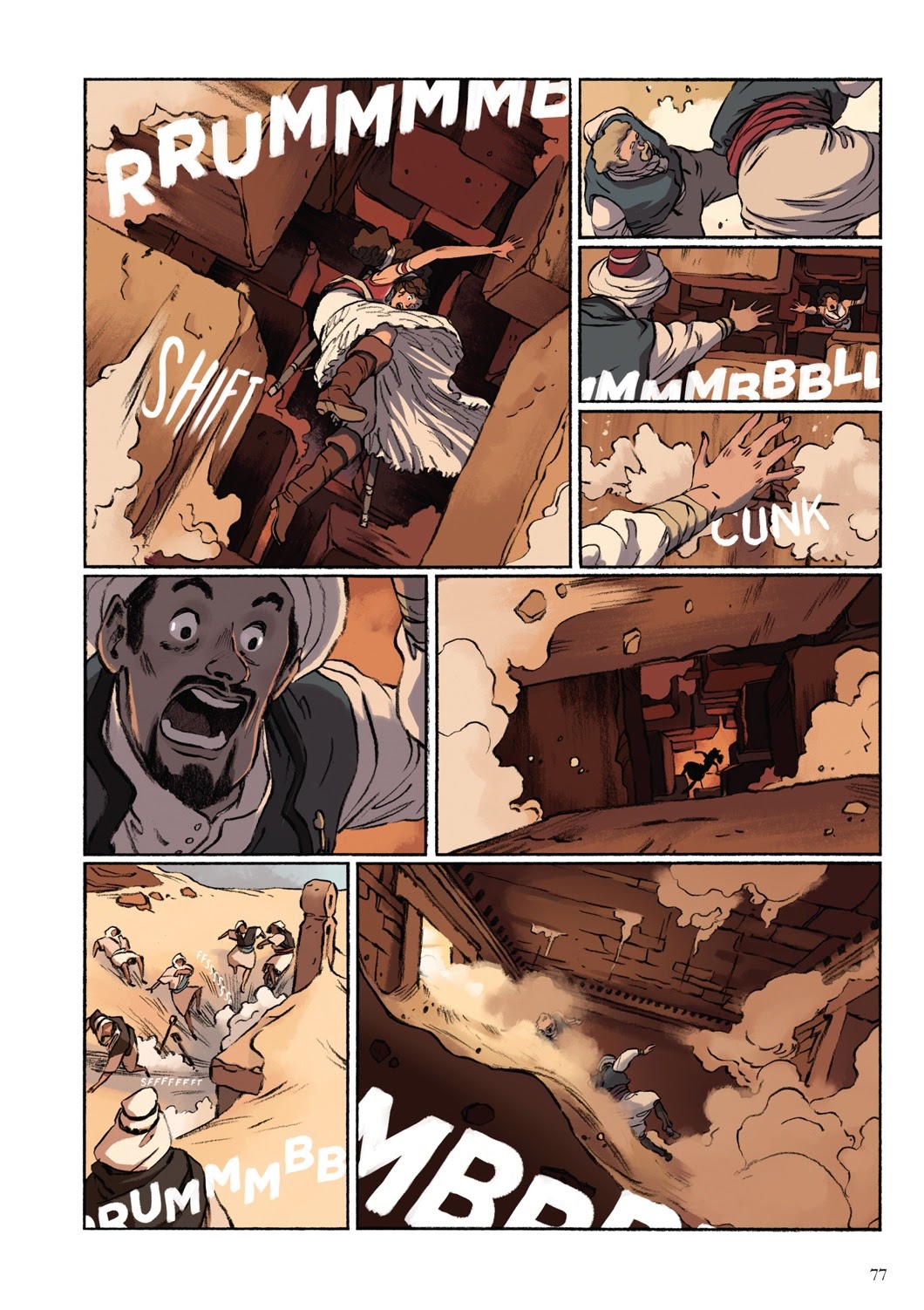 Read online Delilah Dirk and the Pillars of Hercules comic -  Issue # TPB (Part 1) - 75