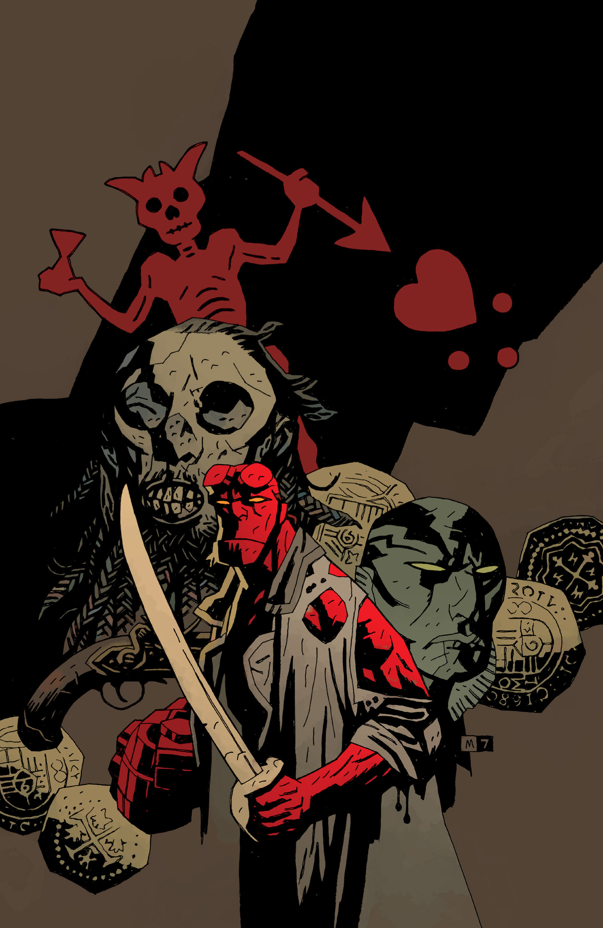 Read online Hellboy comic -  Issue #10 - 145