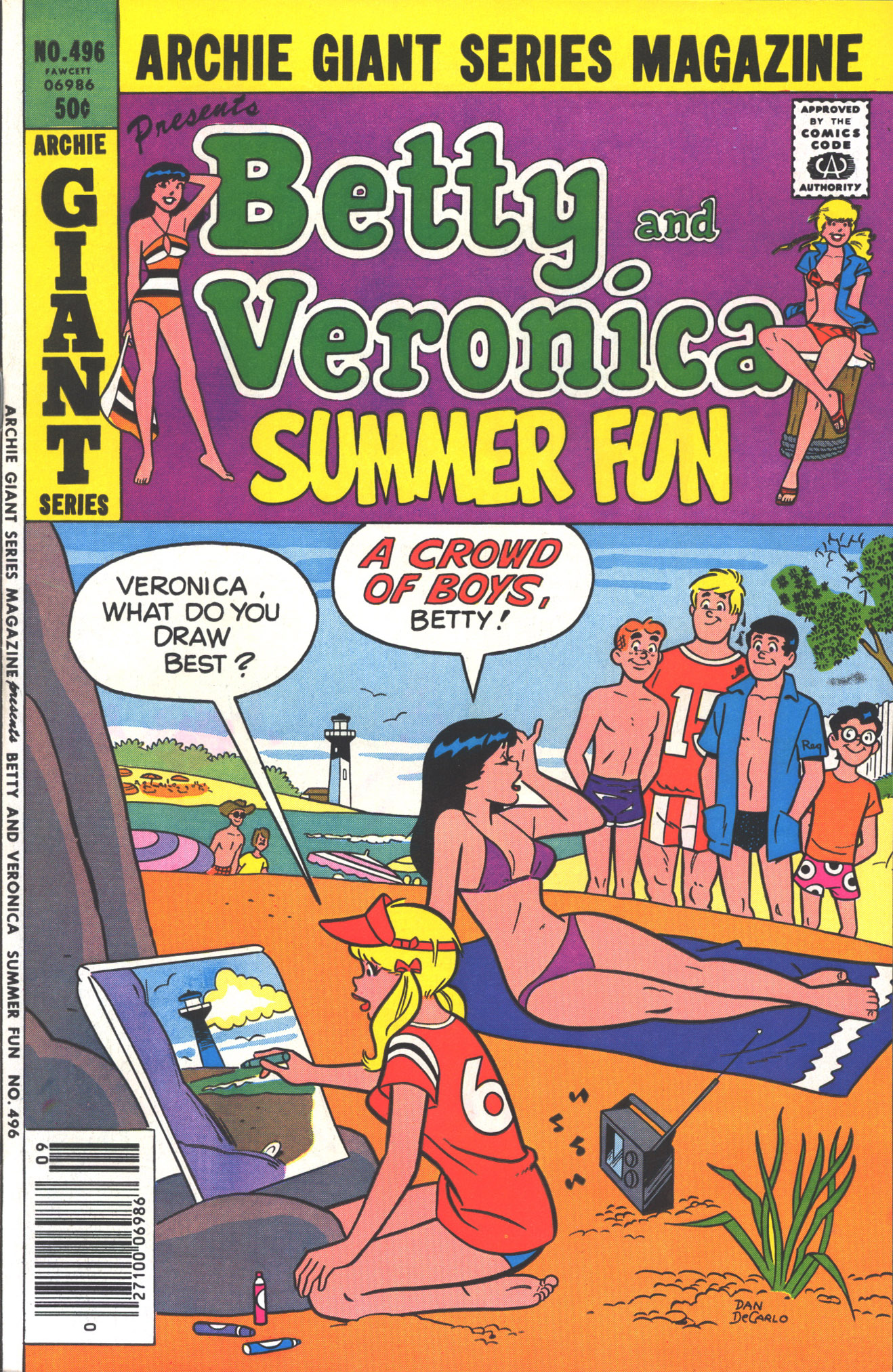 Read online Archie Giant Series Magazine comic -  Issue #496 - 1