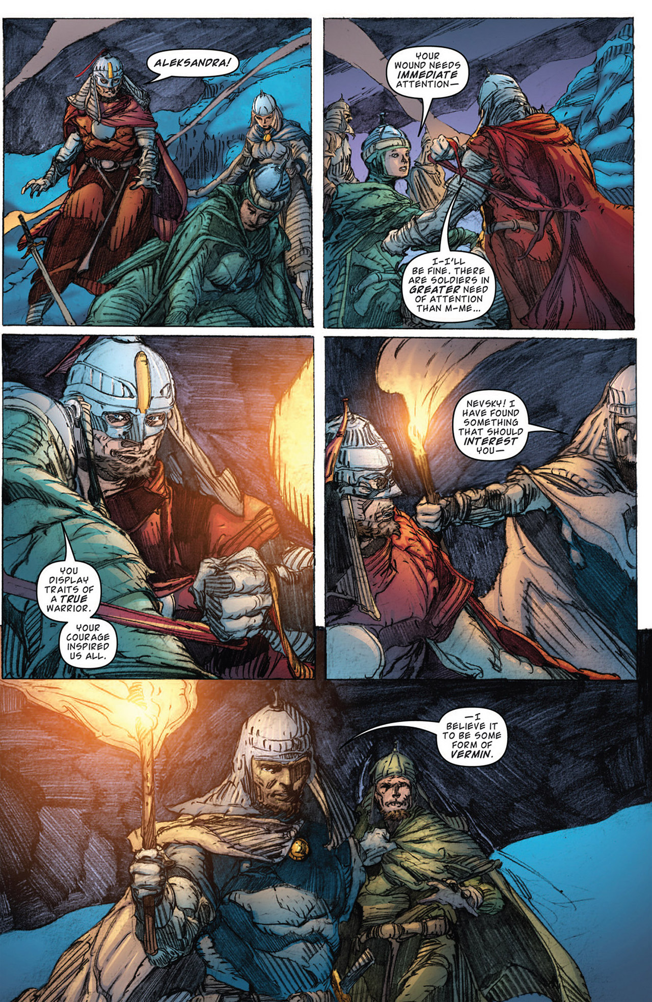 Read online Nevsky: A Hero of the People comic -  Issue # TPB - 108