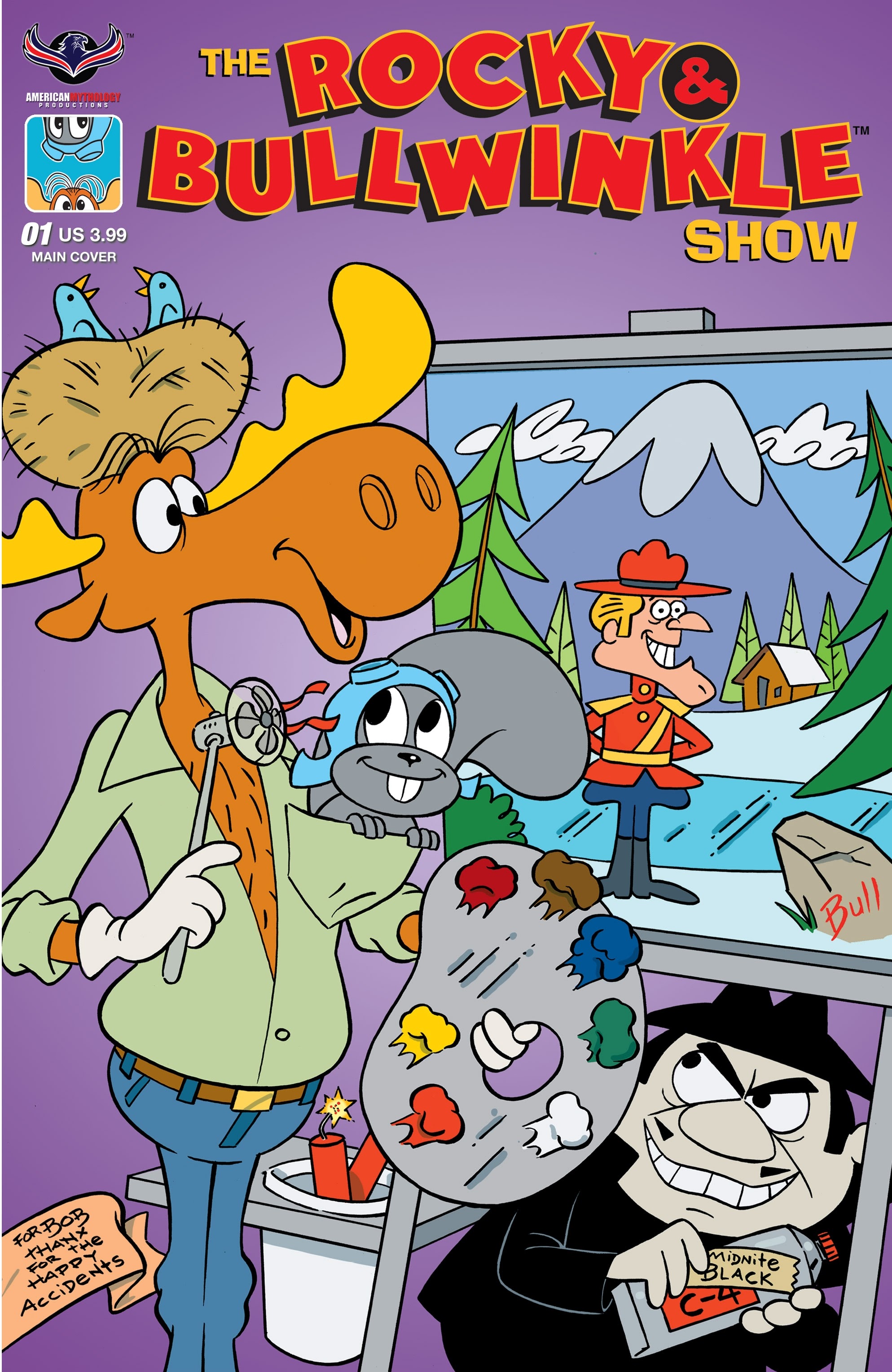 Read online The Rocky & Bullwinkle Show comic -  Issue #1 - 1