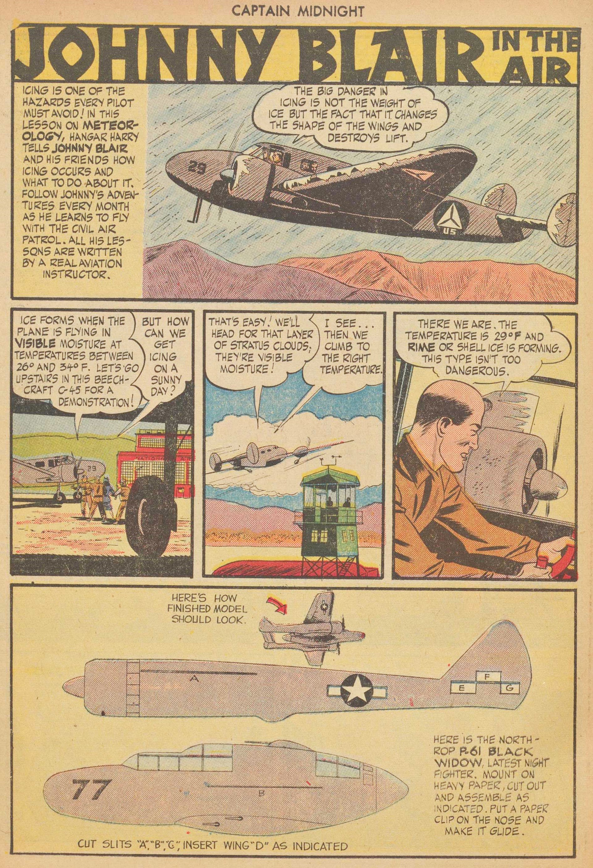 Read online Captain Midnight (1942) comic -  Issue #27 - 14