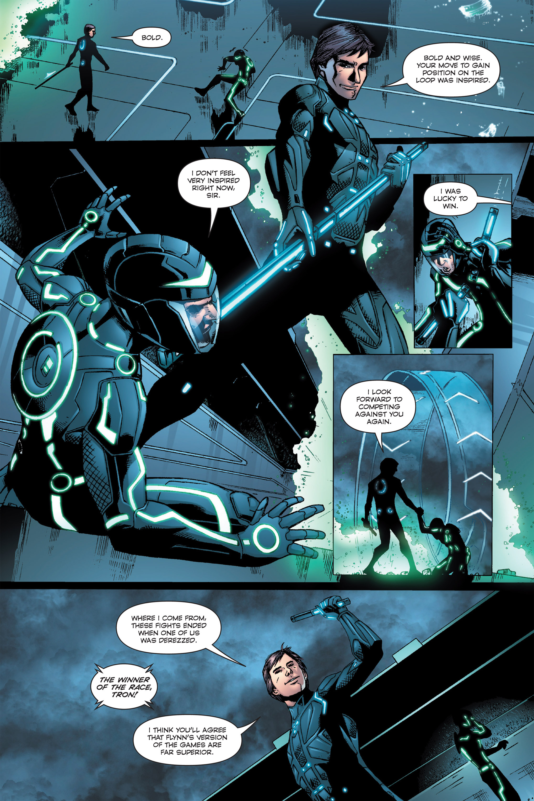 Read online TRON: Betrayal comic -  Issue # TPB - 31