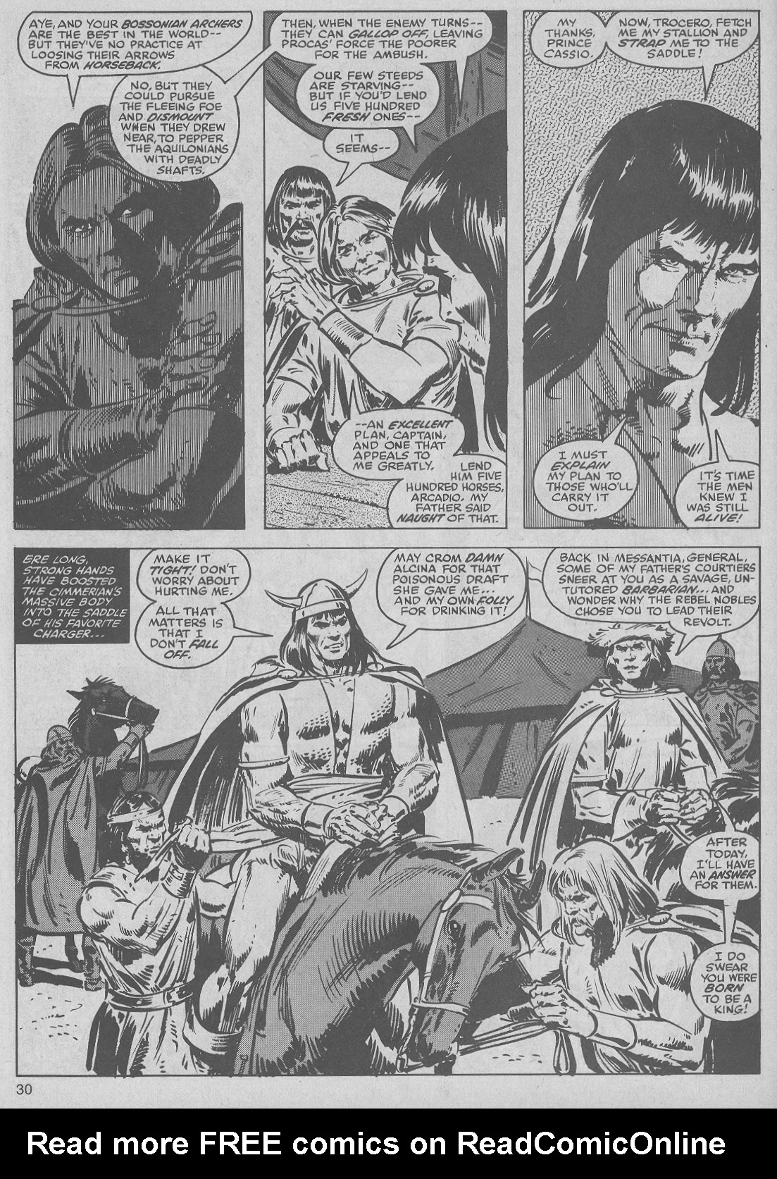Read online The Savage Sword Of Conan comic -  Issue #50 - 30
