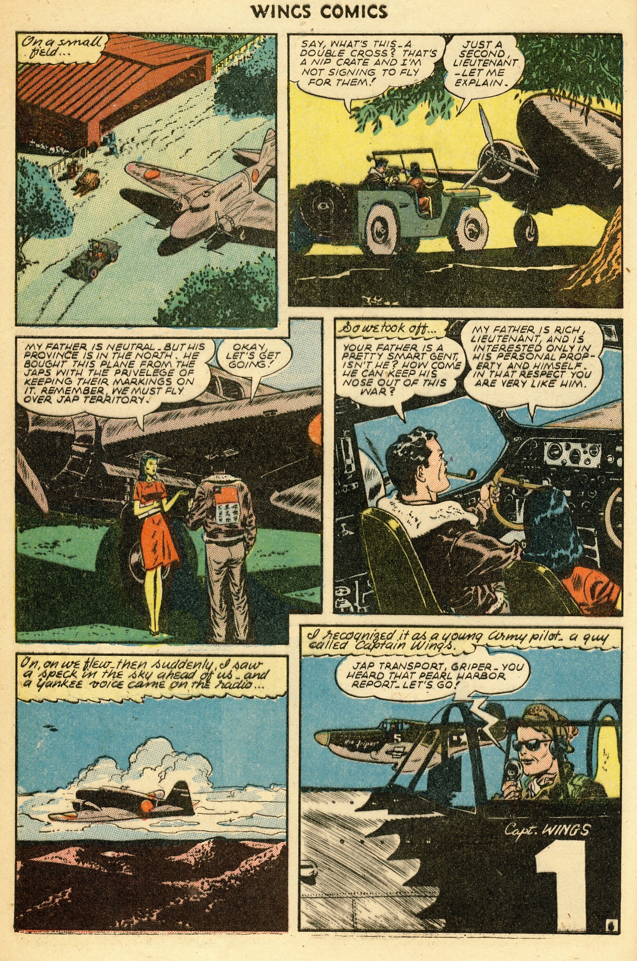 Read online Wings Comics comic -  Issue #60 - 8