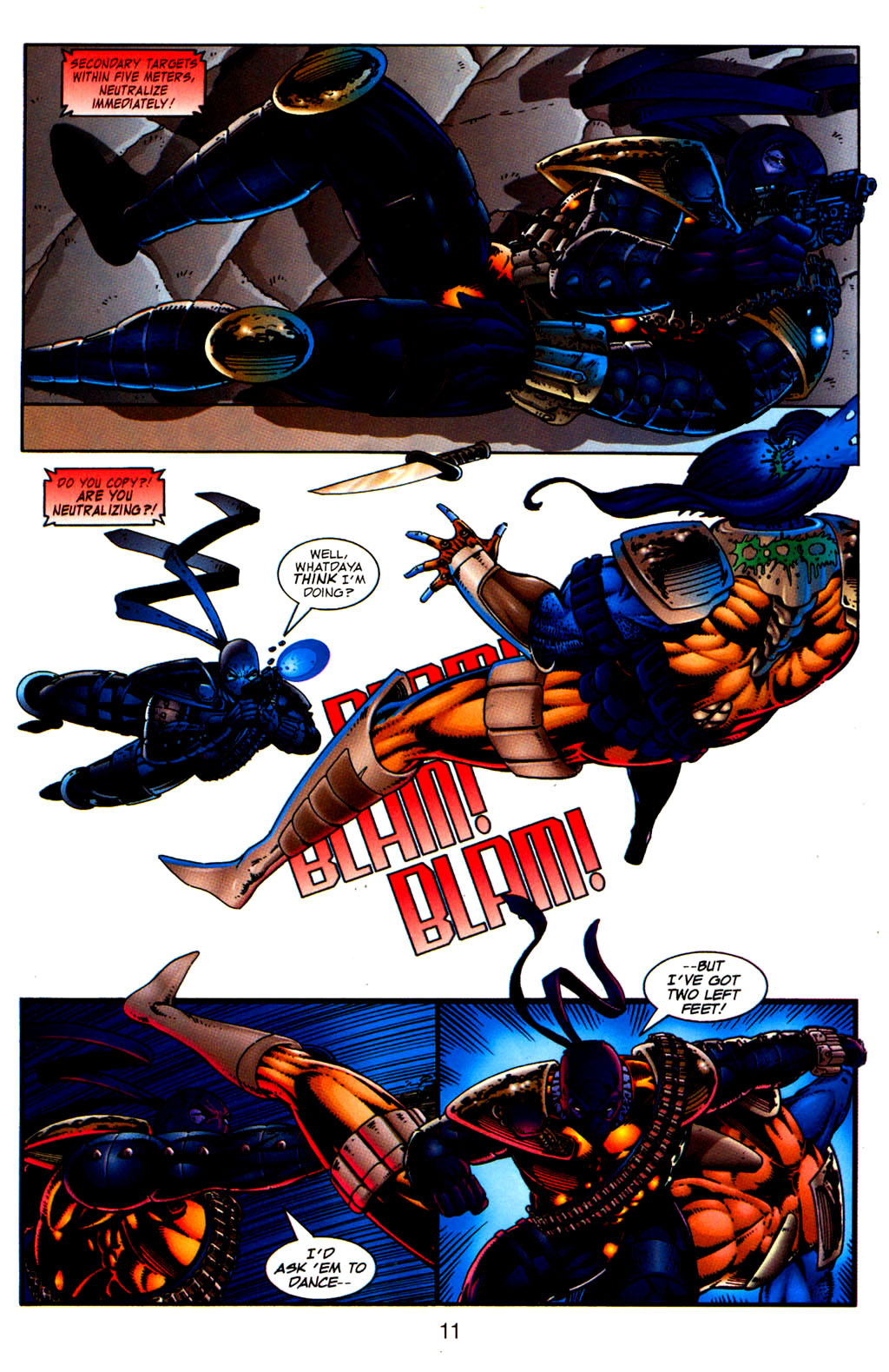 Read online Bloodstrike (1993) comic -  Issue #25 - 13