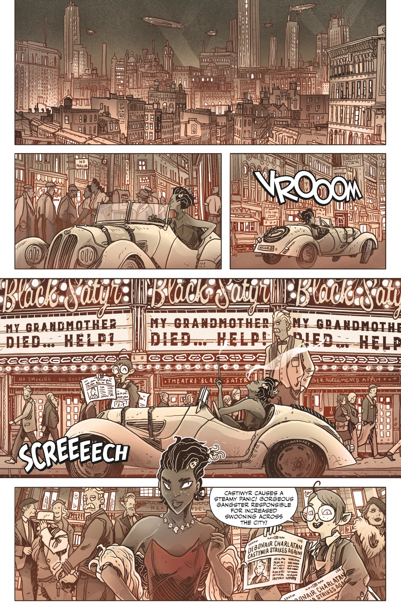 Read online Rat Queens Special: Neon Static comic -  Issue # Full - 3