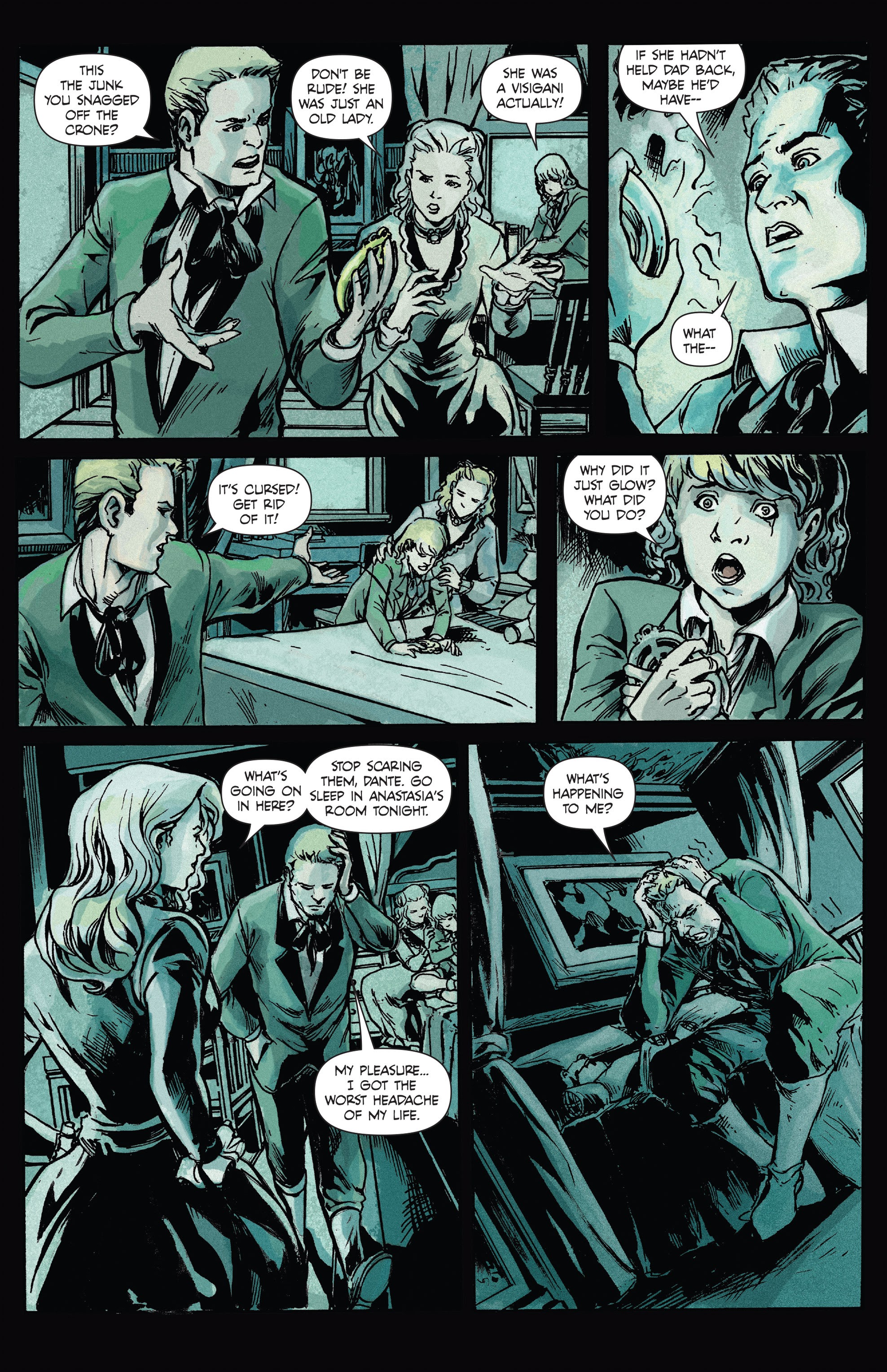 Read online Raven Nevermore comic -  Issue #1 - 21