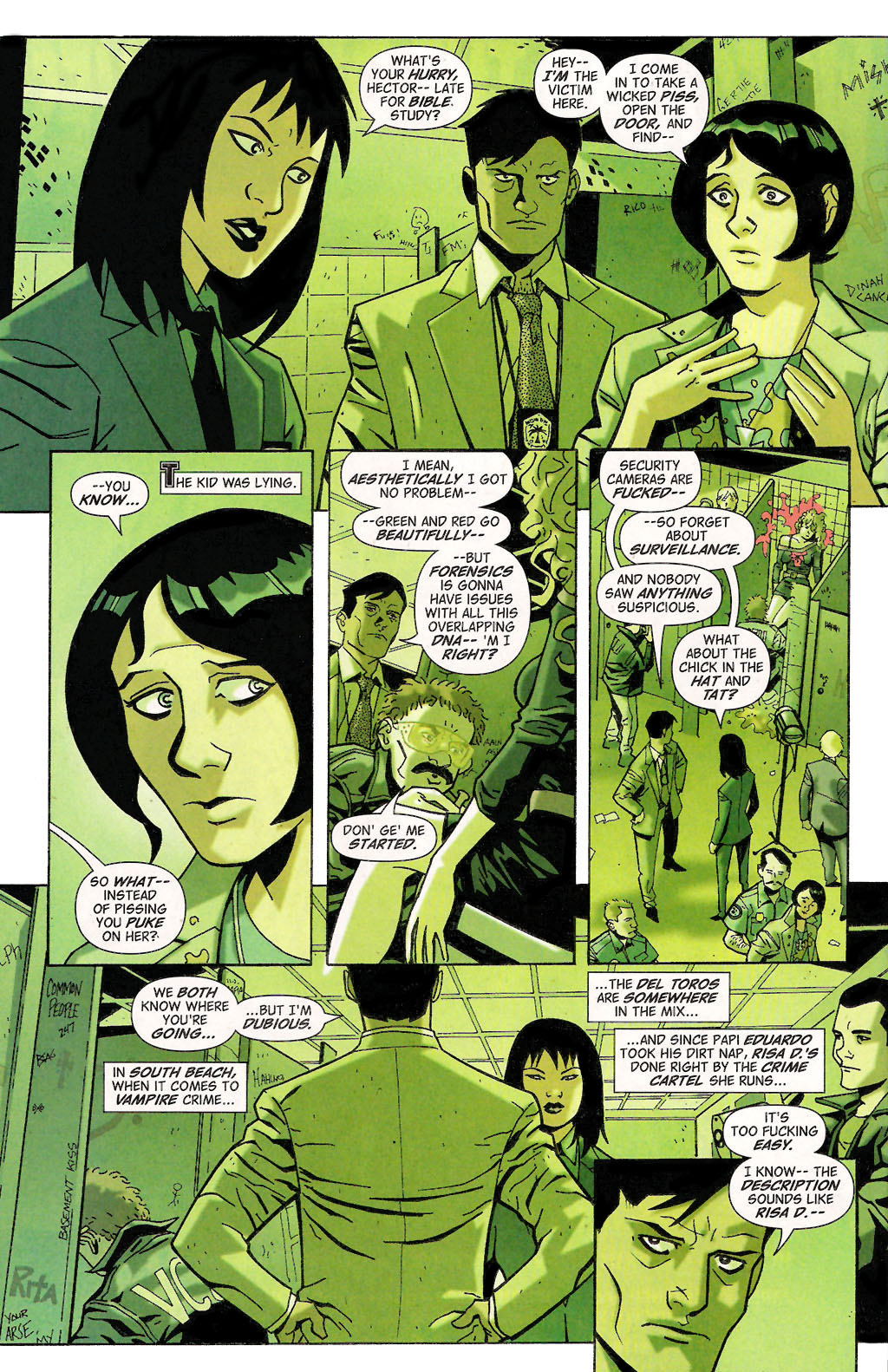 Read online Bite Club: Vampire Crime Unit comic -  Issue #1 - 5