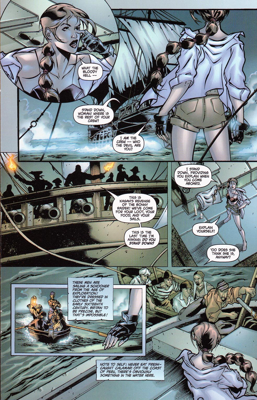 Read online Tomb Raider: Journeys comic -  Issue #1 - 5