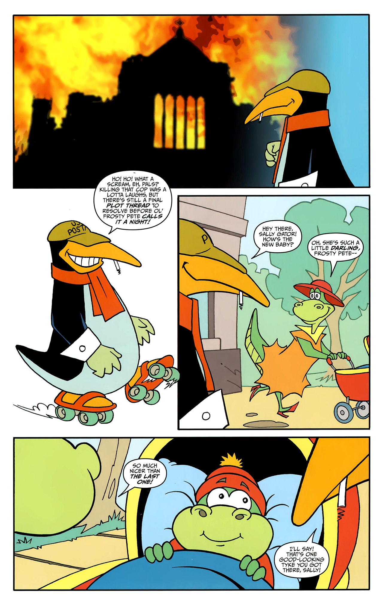 Read online Mark Millar's The Unfunnies comic -  Issue #4 - 22