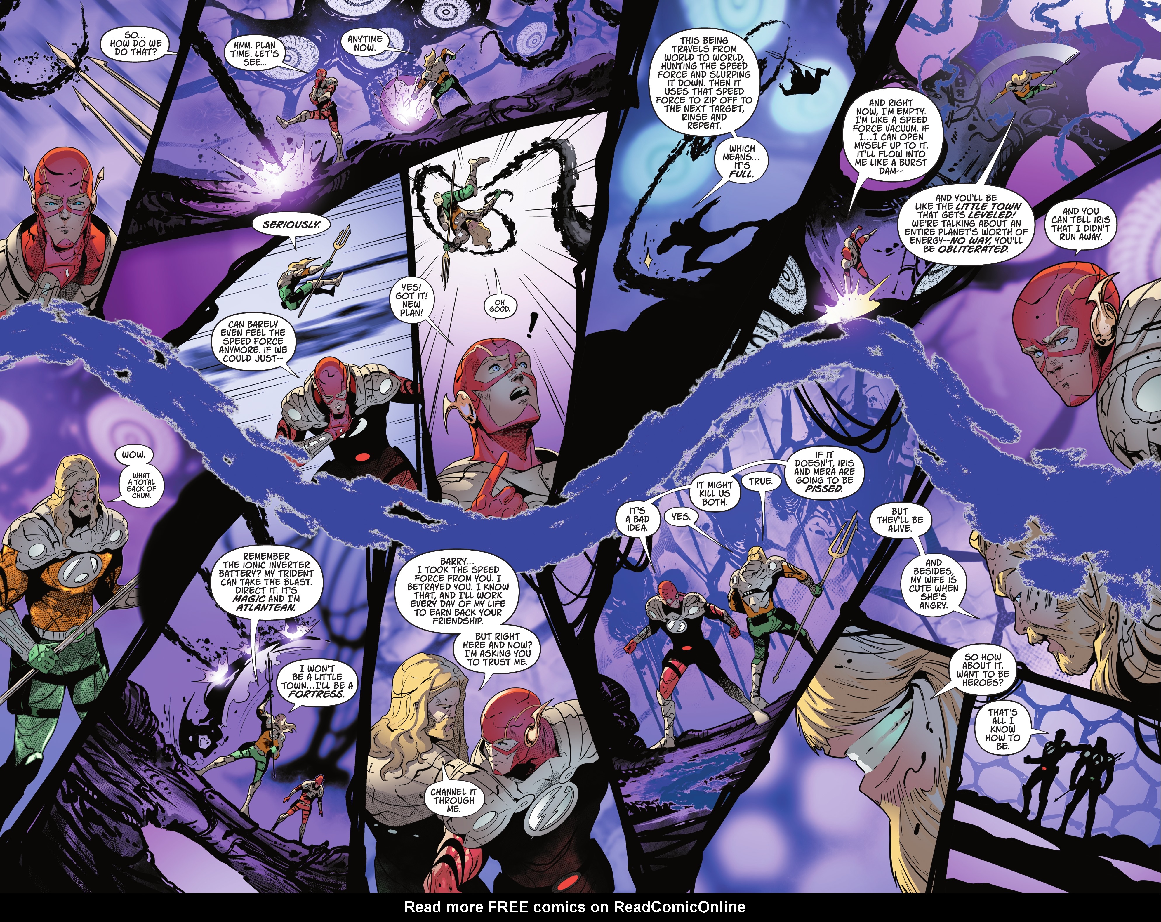 Read online Aquaman & The Flash: Voidsong comic -  Issue #3 - 20