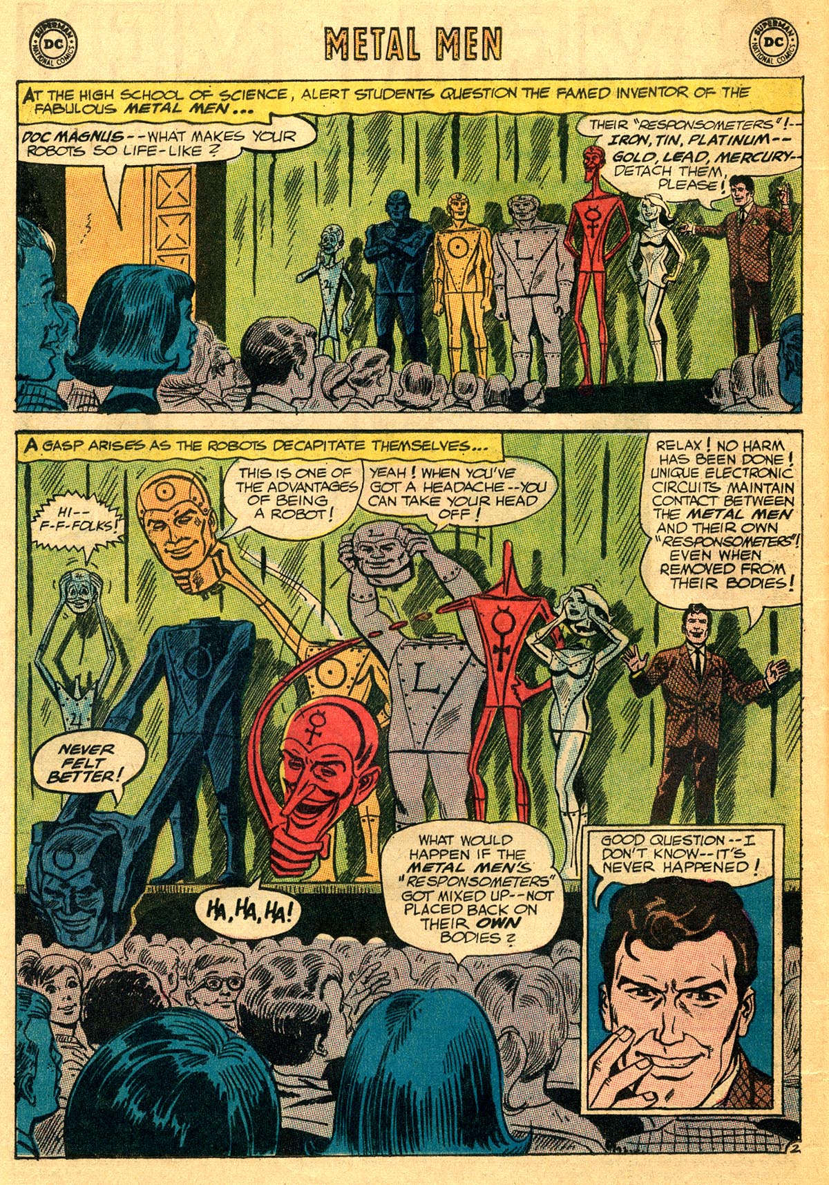 Read online Metal Men (1963) comic -  Issue #14 - 4