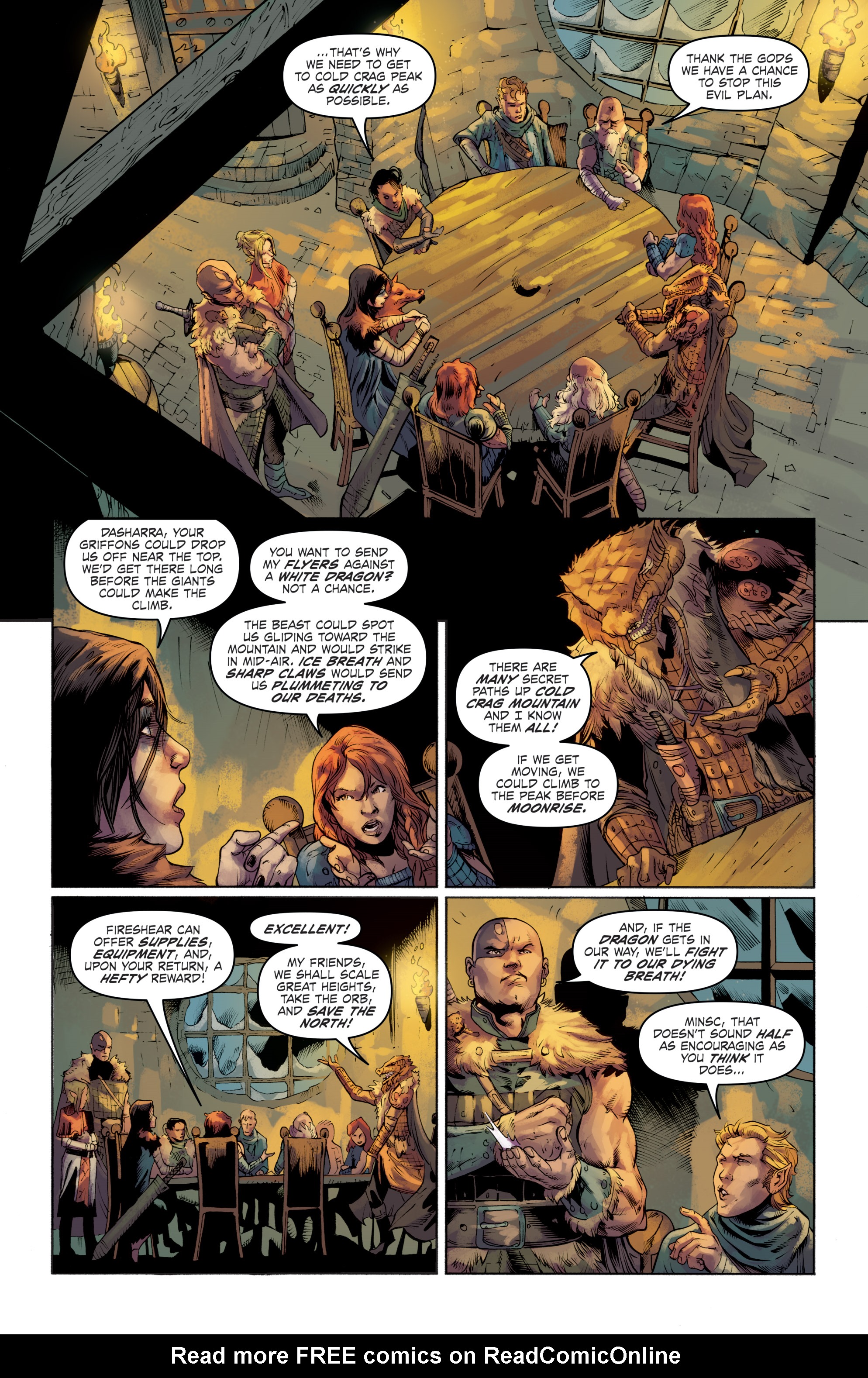 Read online Dungeons & Dragons: Frost Giant's Fury comic -  Issue #3 - 9