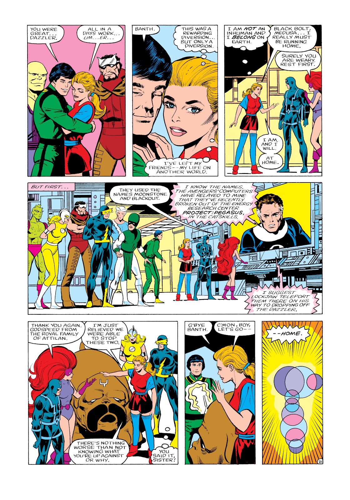 Marvel Masterworks: Dazzler issue TPB 3 (Part 2) - Page 69