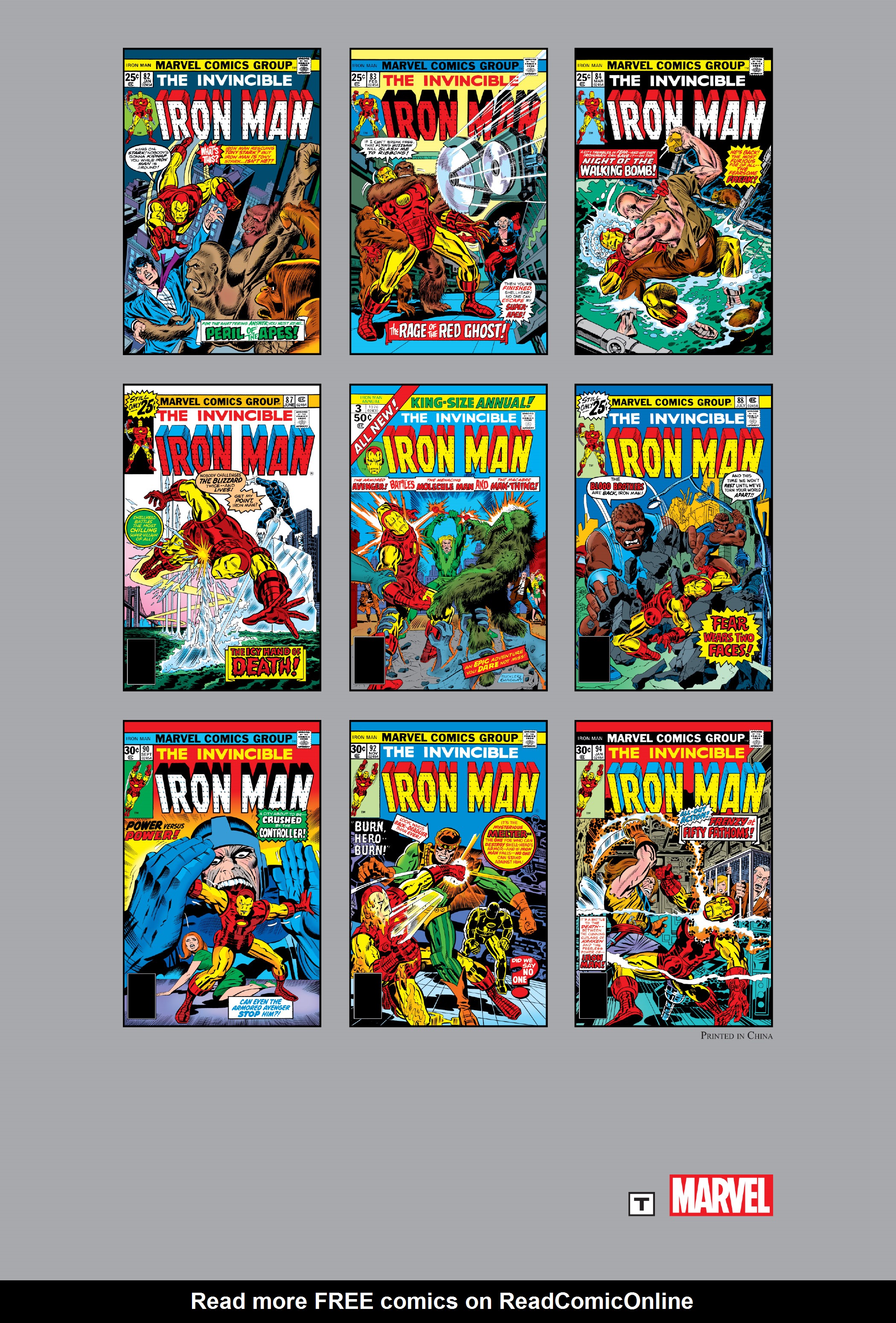 Read online Marvel Masterworks: The Invincible Iron Man comic -  Issue # TPB 11 (Part 3) - 128