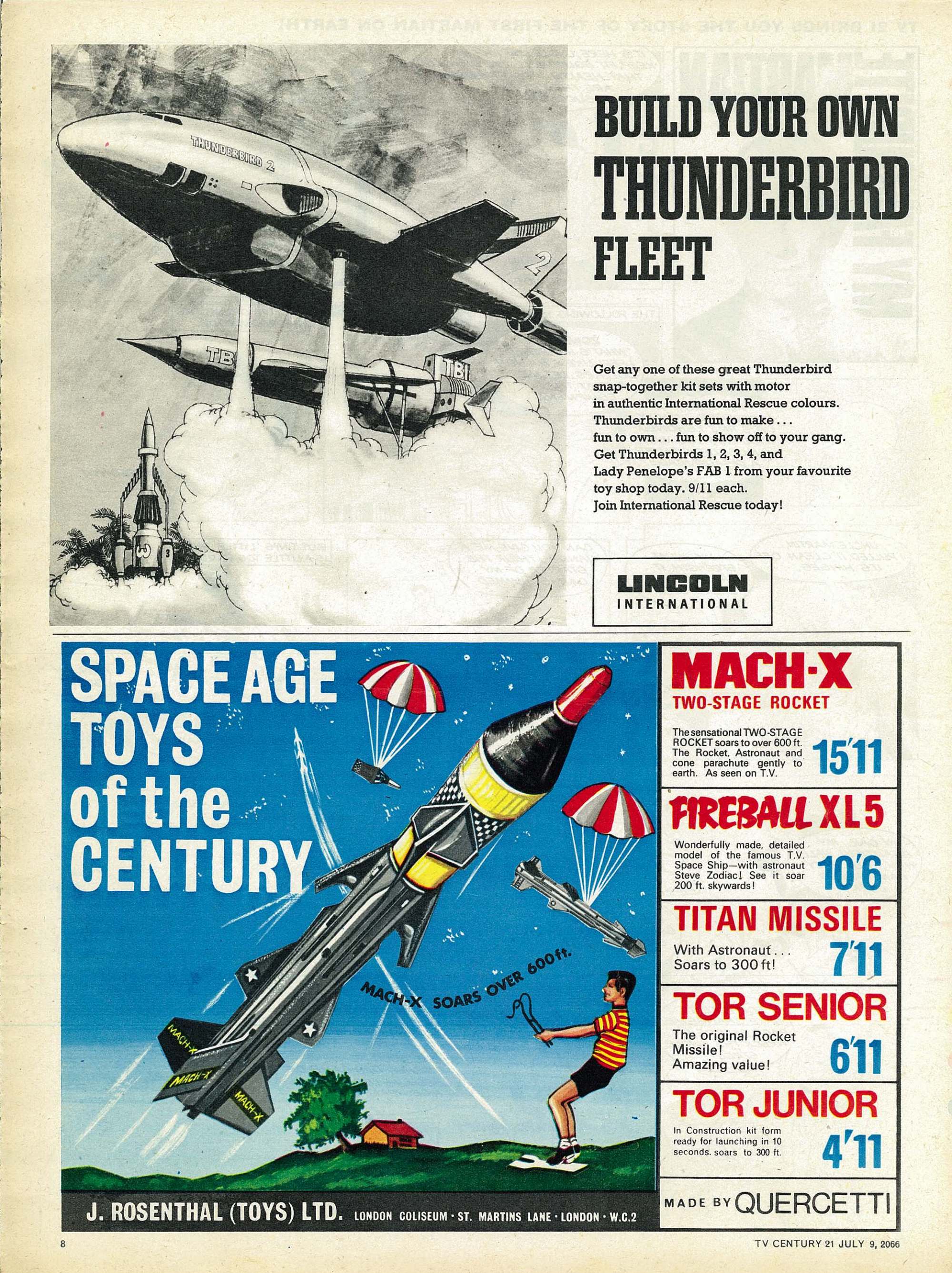 Read online TV Century 21 (TV 21) comic -  Issue #77 - 8