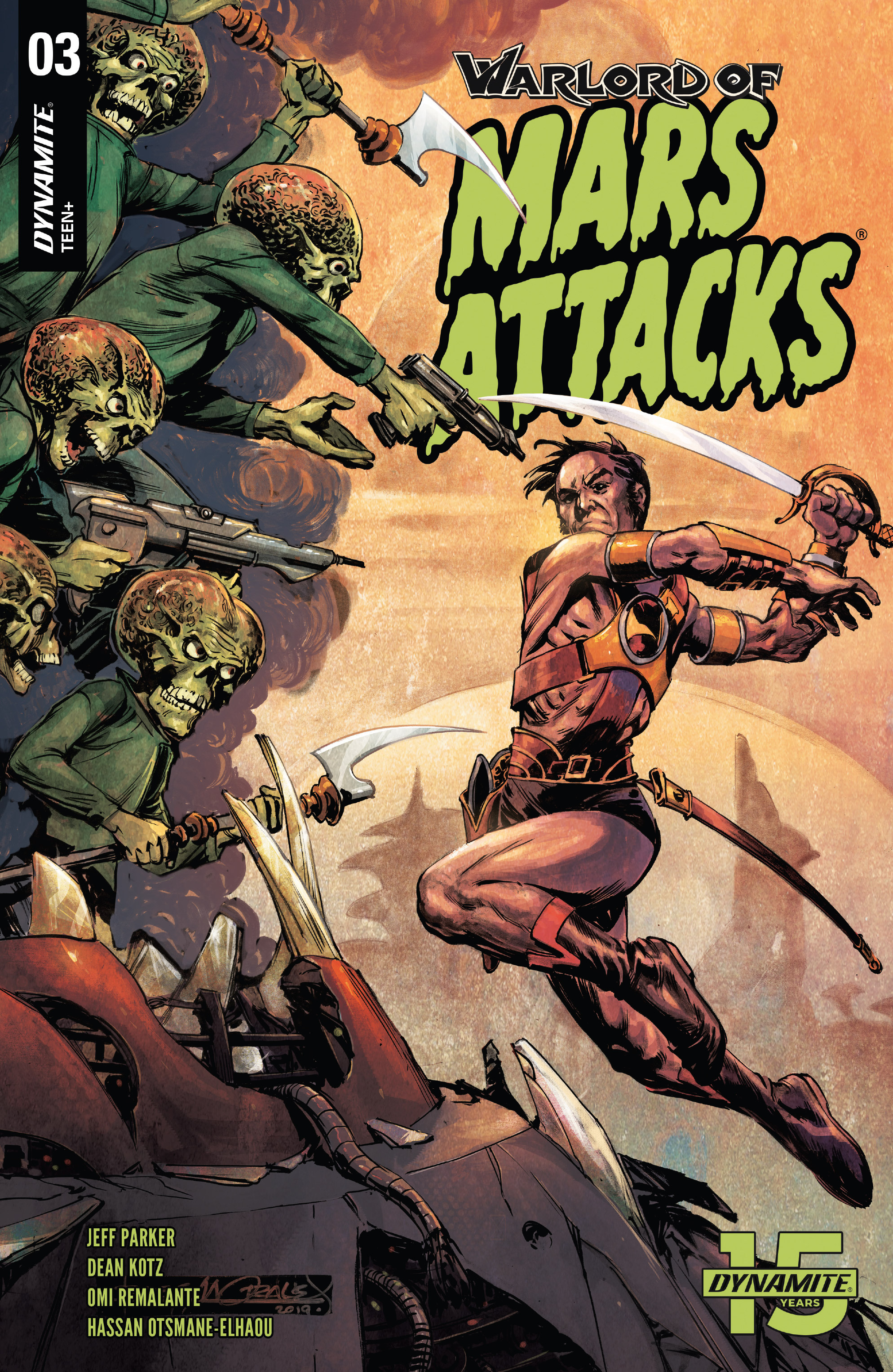 Read online Warlord of Mars Attacks comic -  Issue #3 - 2