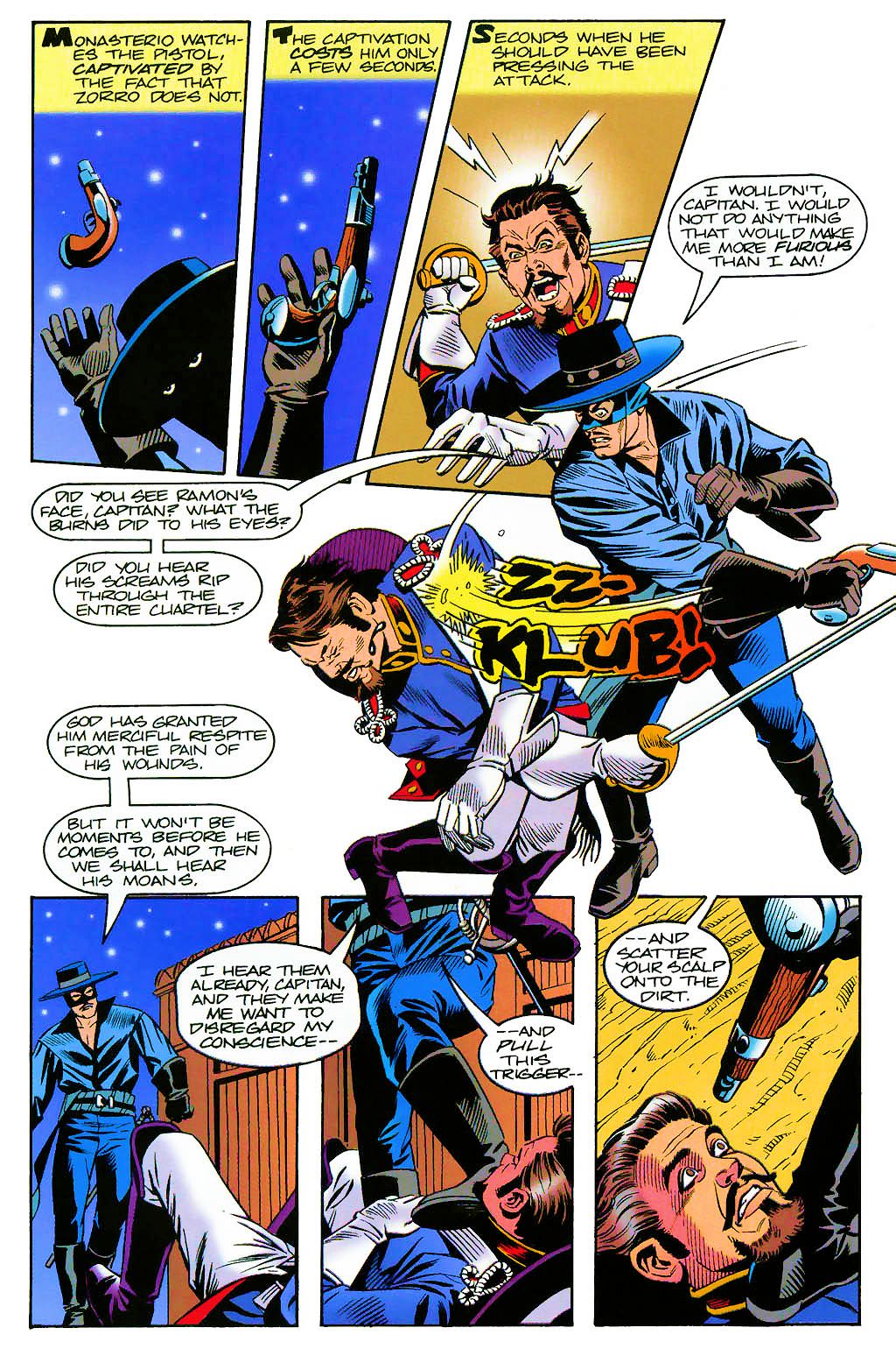 Read online Zorro (1993) comic -  Issue #2 - 23
