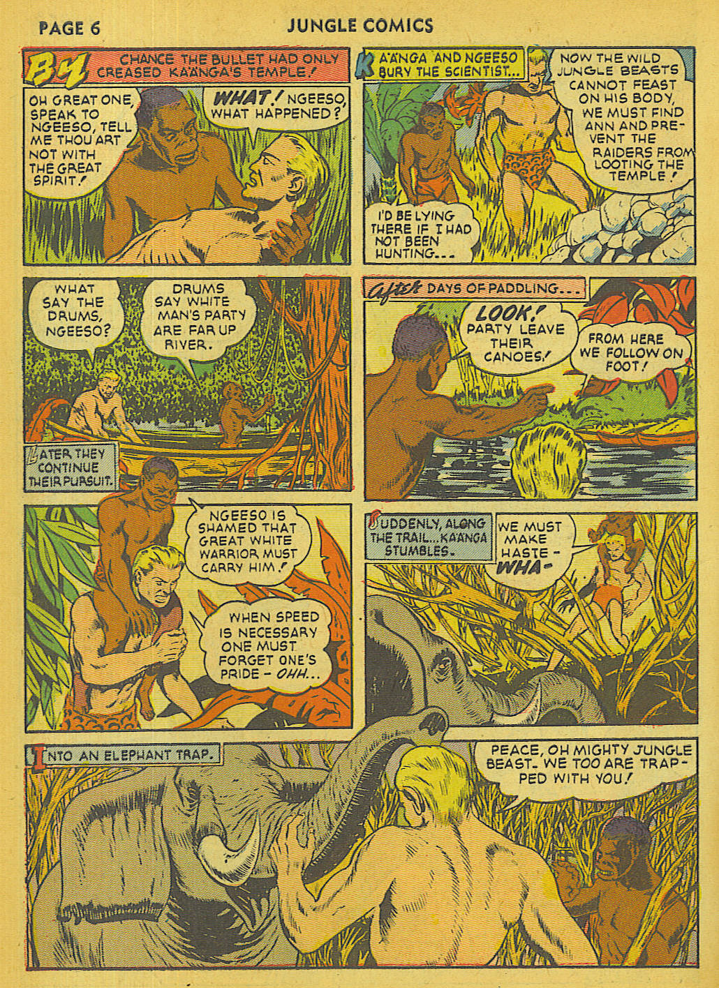 Read online Jungle Comics comic -  Issue #27 - 8