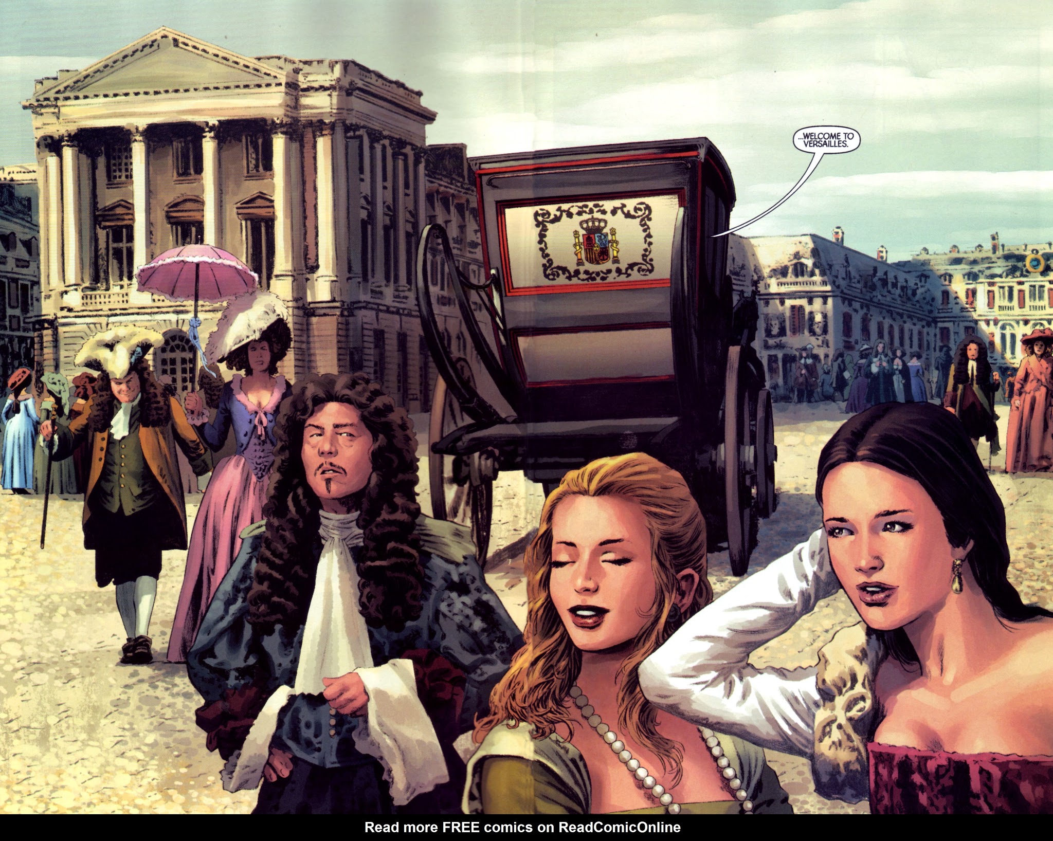 Read online Samurai: Heaven and Earth comic -  Issue #4 - 5