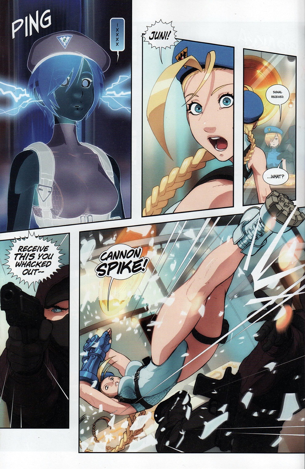 Read online Street Fighter Legends: Cammy comic -  Issue #1 - 7