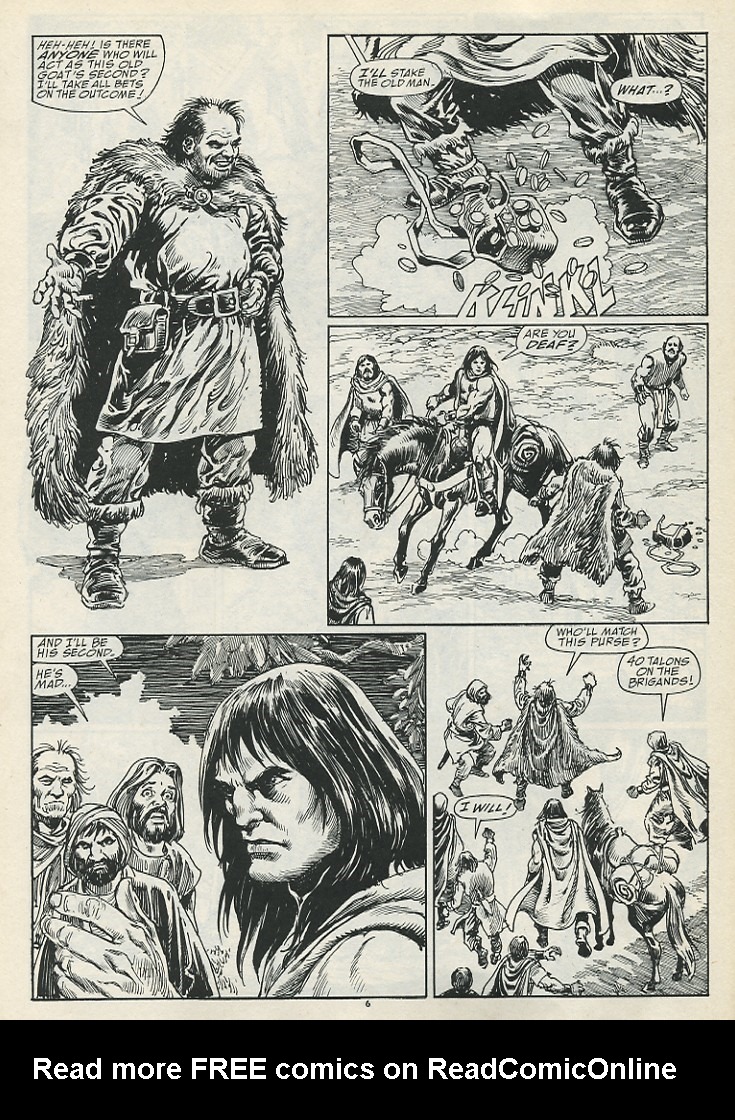 Read online The Savage Sword Of Conan comic -  Issue #184 - 8