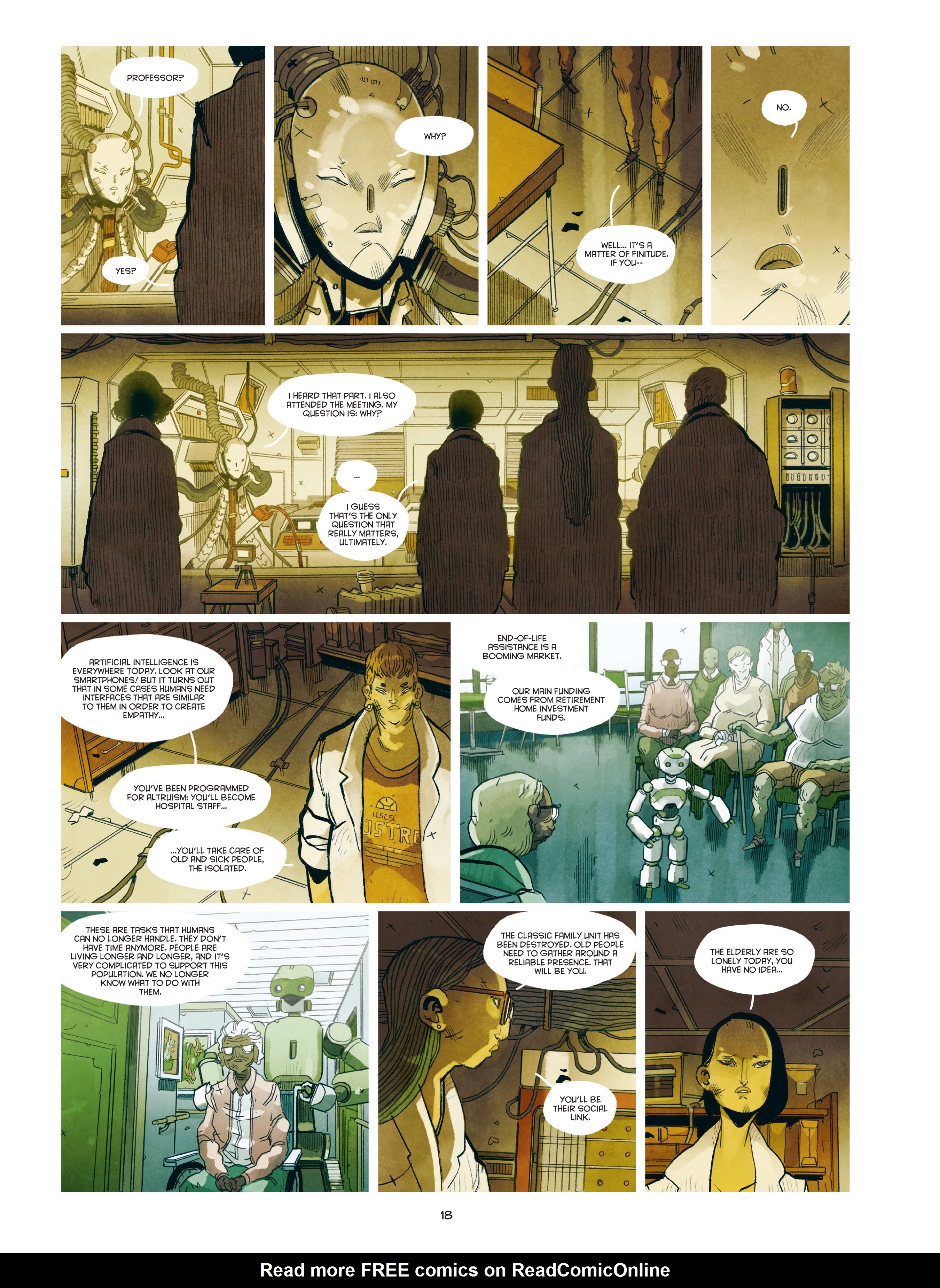 Read online Carbon & Silicon (2021) comic -  Issue #1 - 18