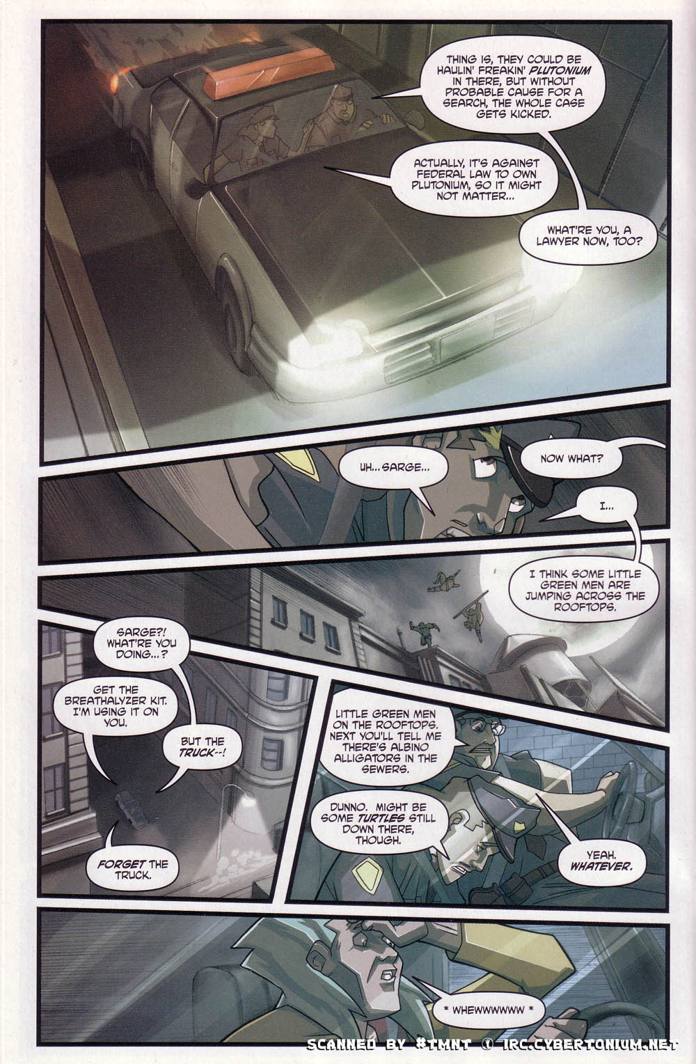 Read online Teenage Mutant Ninja Turtles (2003) comic -  Issue #1 - 14
