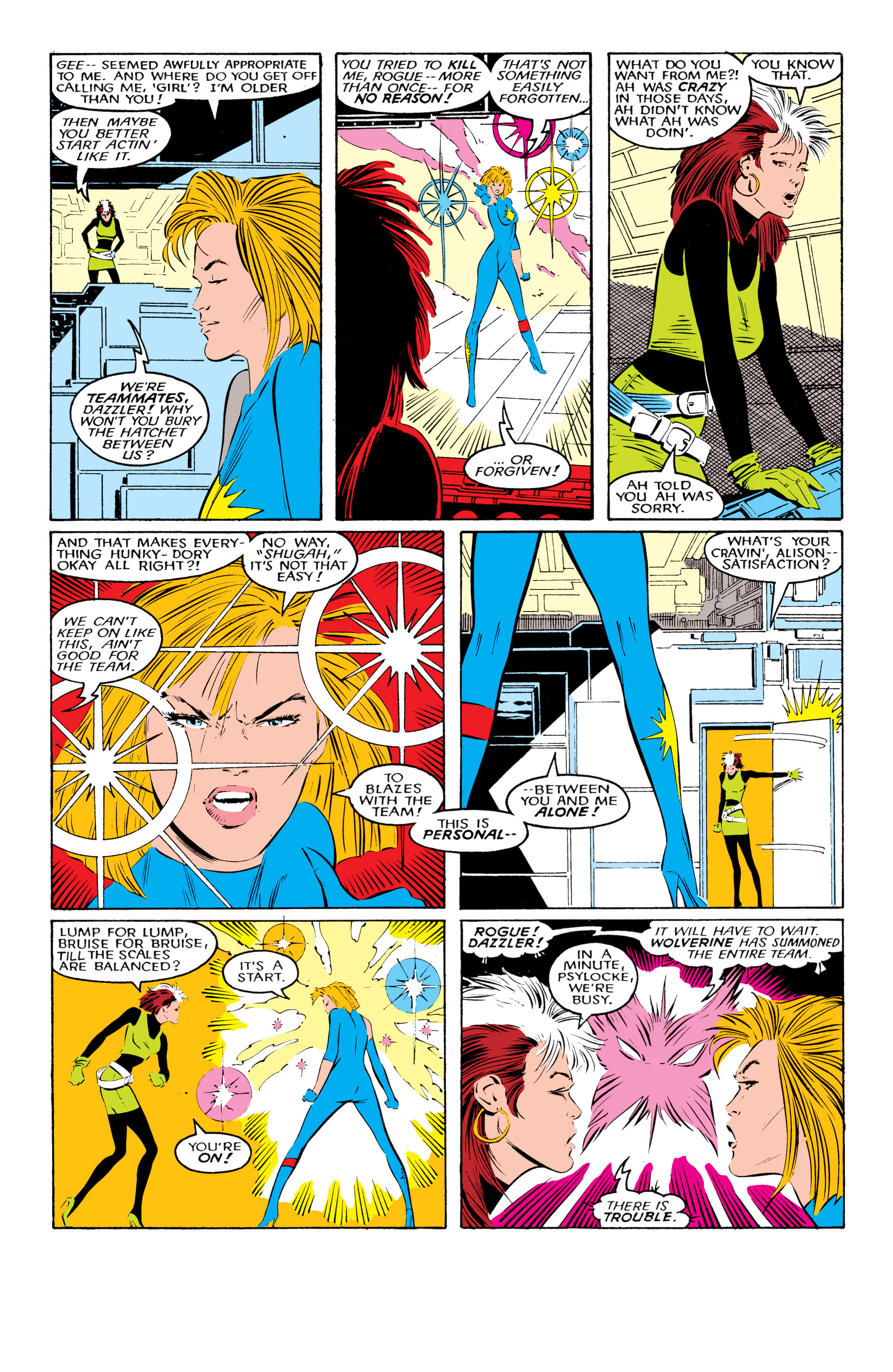Read online Uncanny X-Men (1963) comic -  Issue #221 - 8