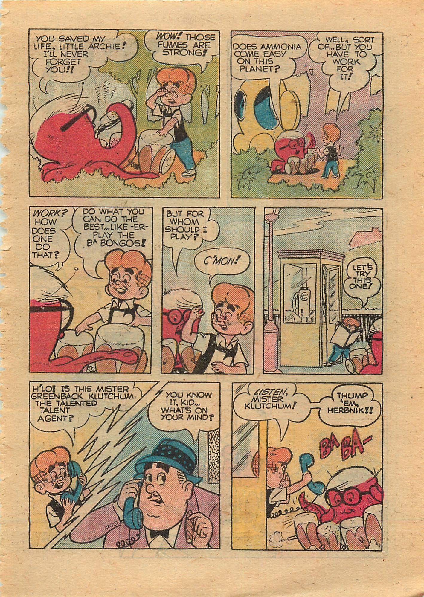Read online Little Archie Comics Digest Magazine comic -  Issue #1 - 186