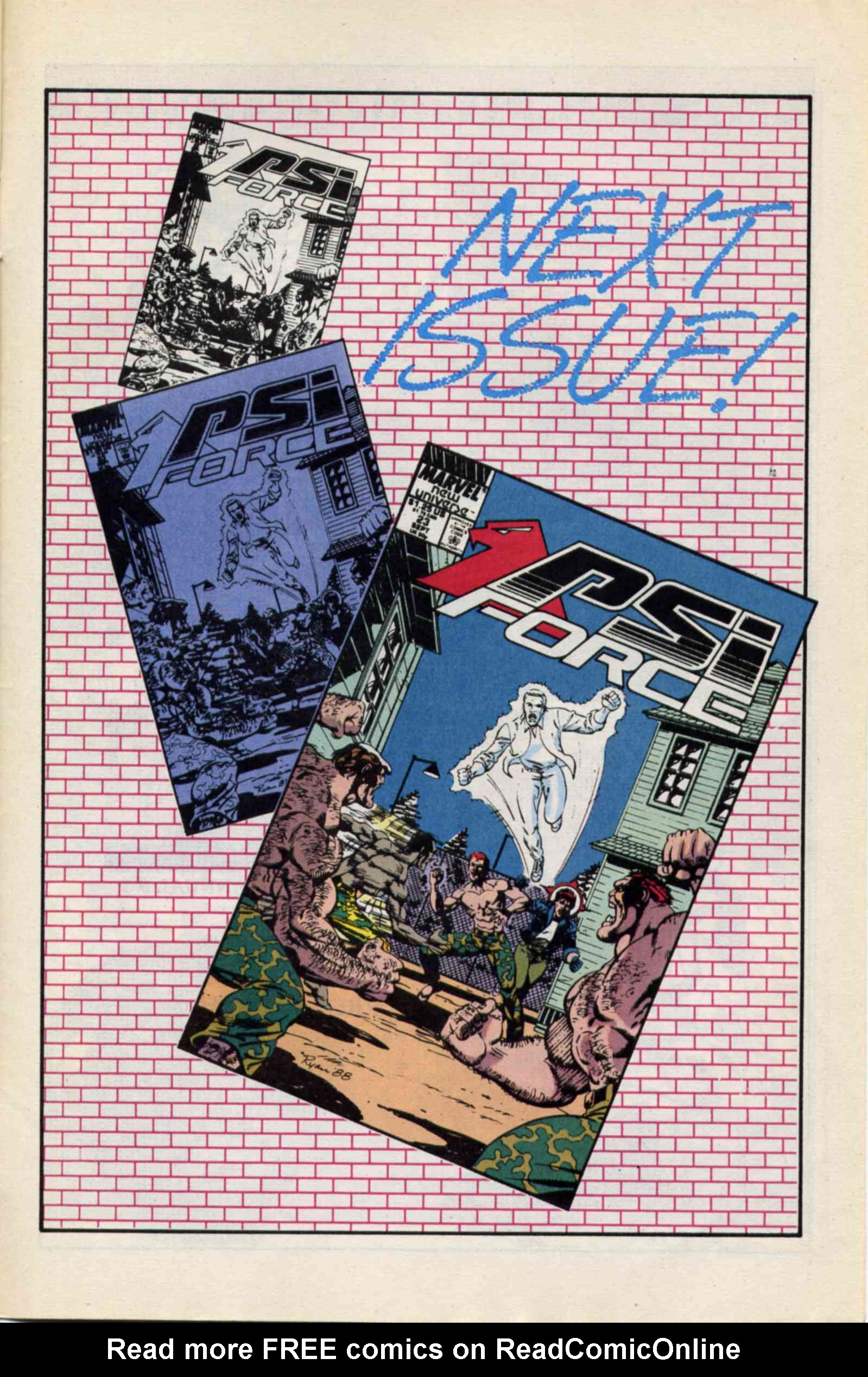 Read online Psi-Force comic -  Issue #22 - 31