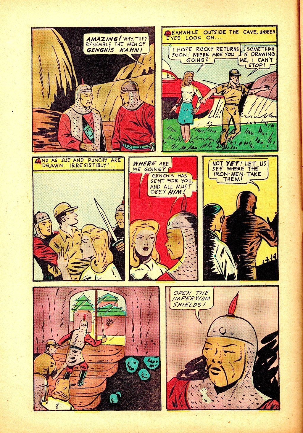 Read online Rocket Kelly (1945) comic -  Issue #5 - 8