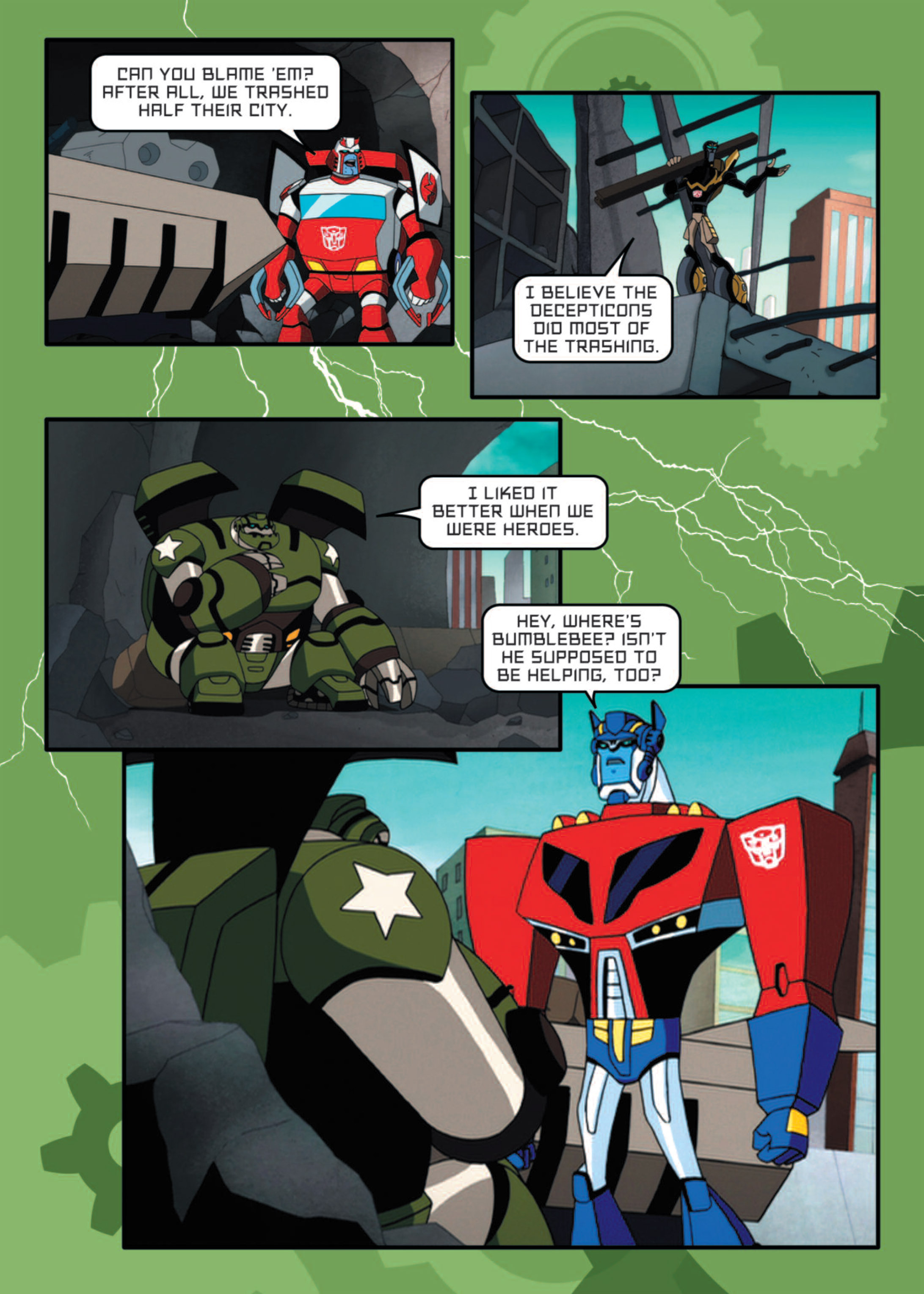 Read online Transformers Animated comic -  Issue #8 - 18
