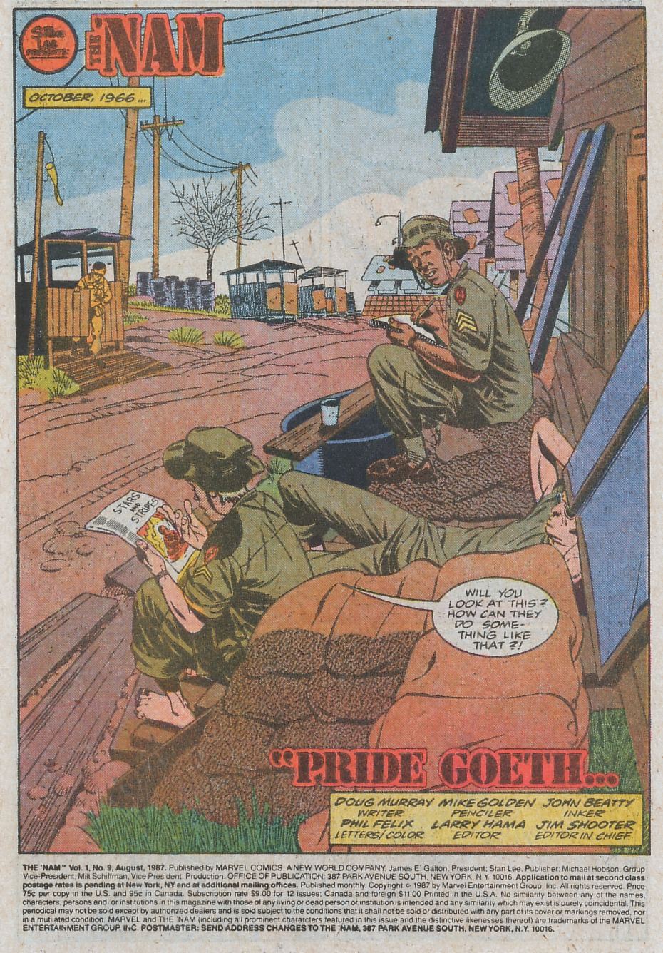 The 'Nam issue 9 - Page 2