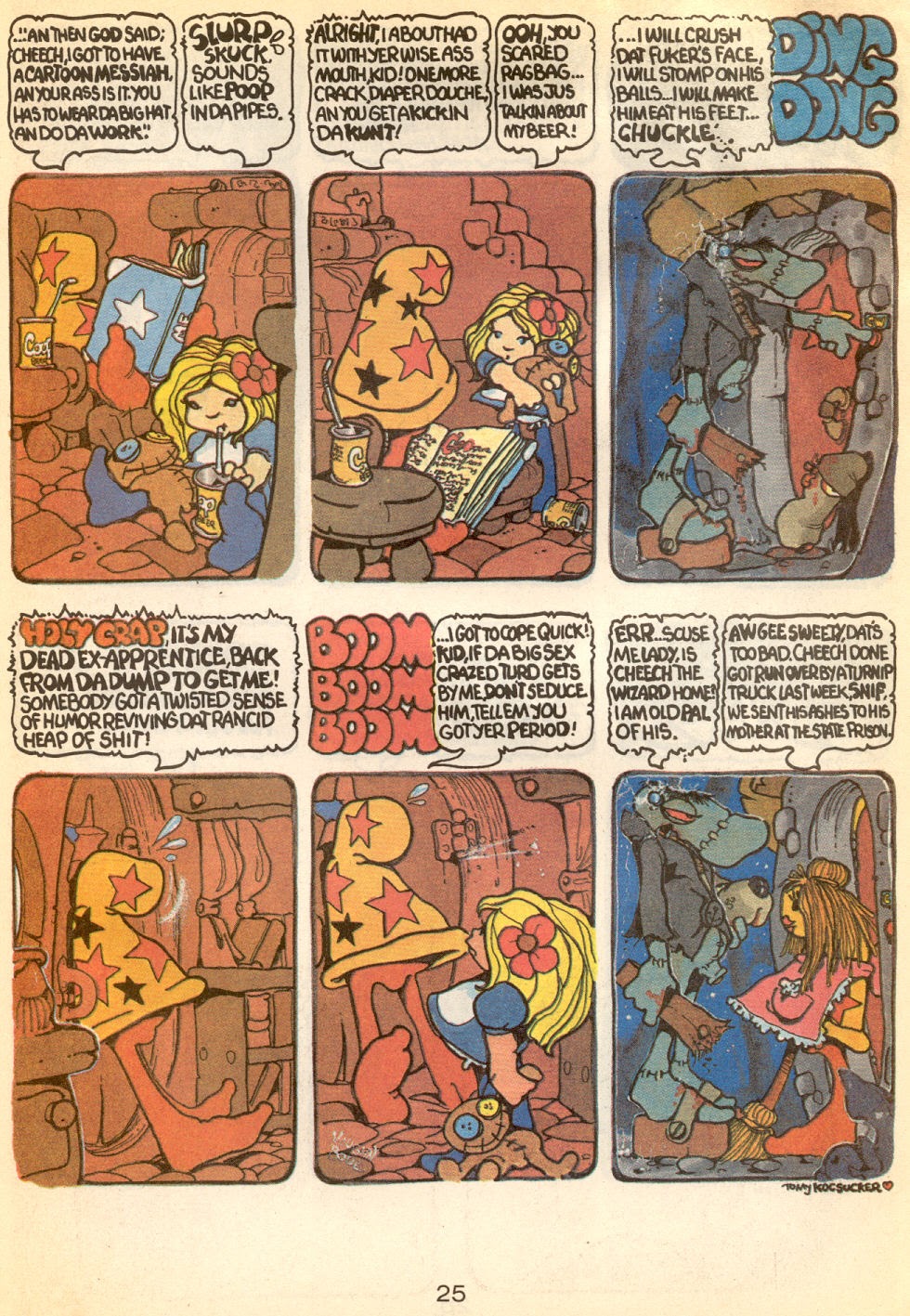 Read online Complete Cheech Wizard comic -  Issue #4 - 28