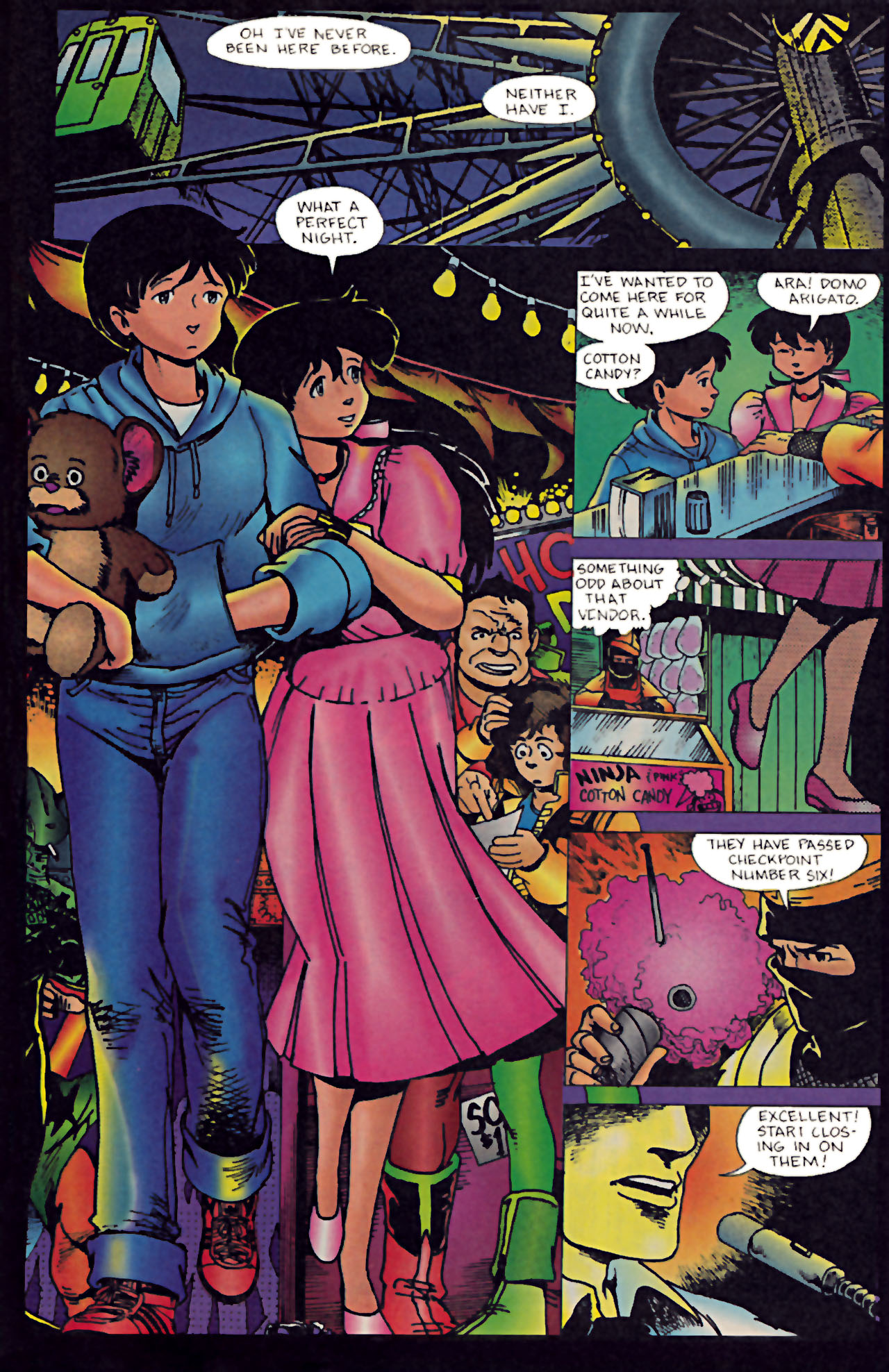 Read online Ninja High School In Color comic -  Issue #7 - 19