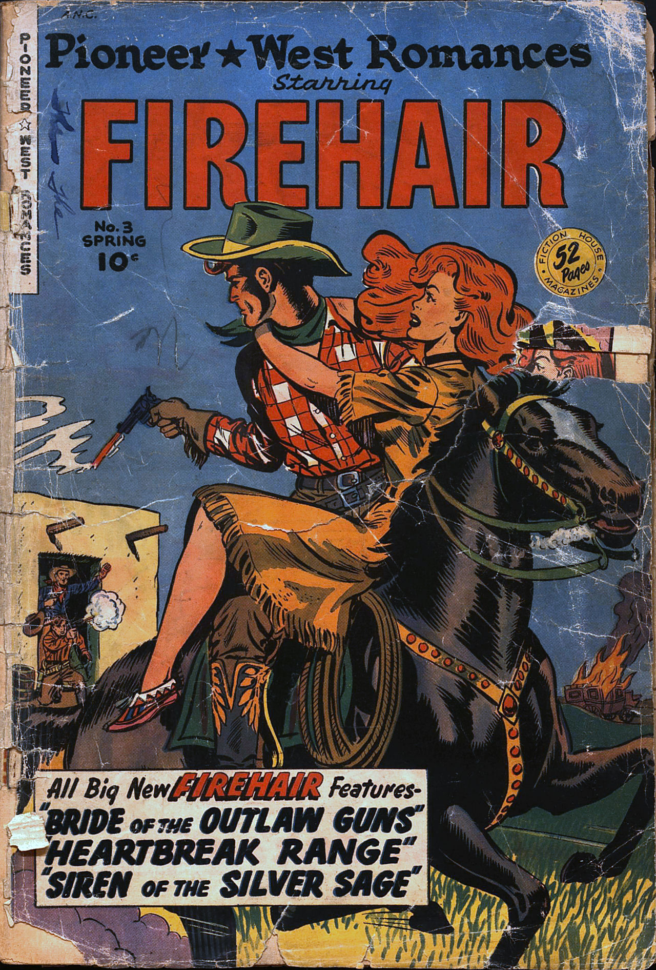 Read online Pioneer West Romances comic -  Issue #3 - 1
