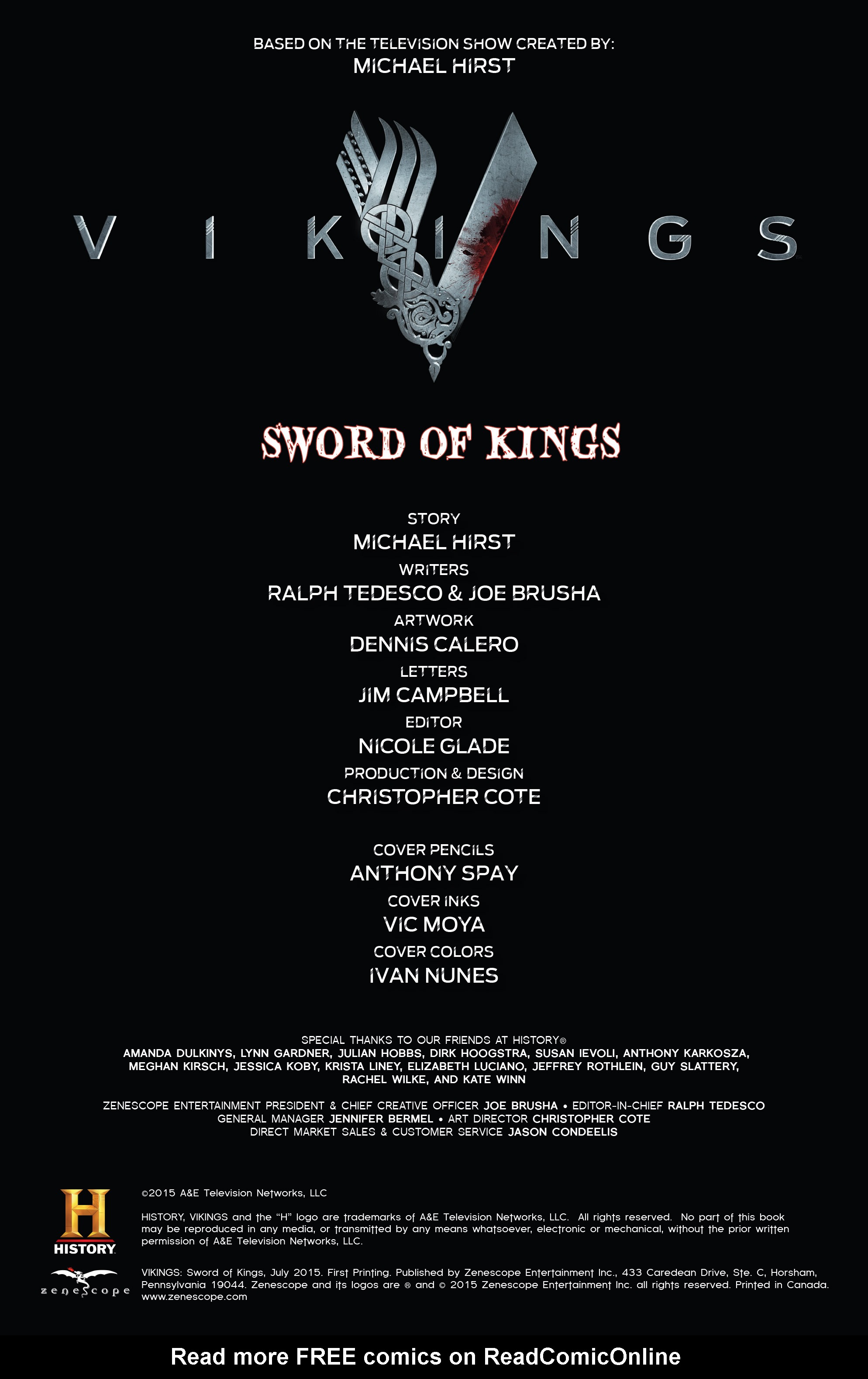 Read online Vikings: Sword of Kings comic -  Issue # Full - 4