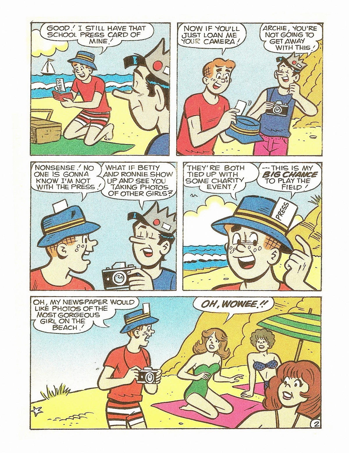 Read online Archie's Pals 'n' Gals Double Digest Magazine comic -  Issue #20 - 181