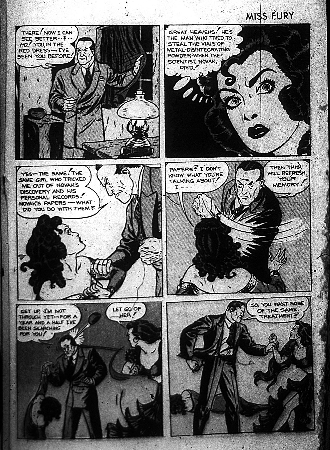 Read online Miss Fury (1942) comic -  Issue #4 - 29