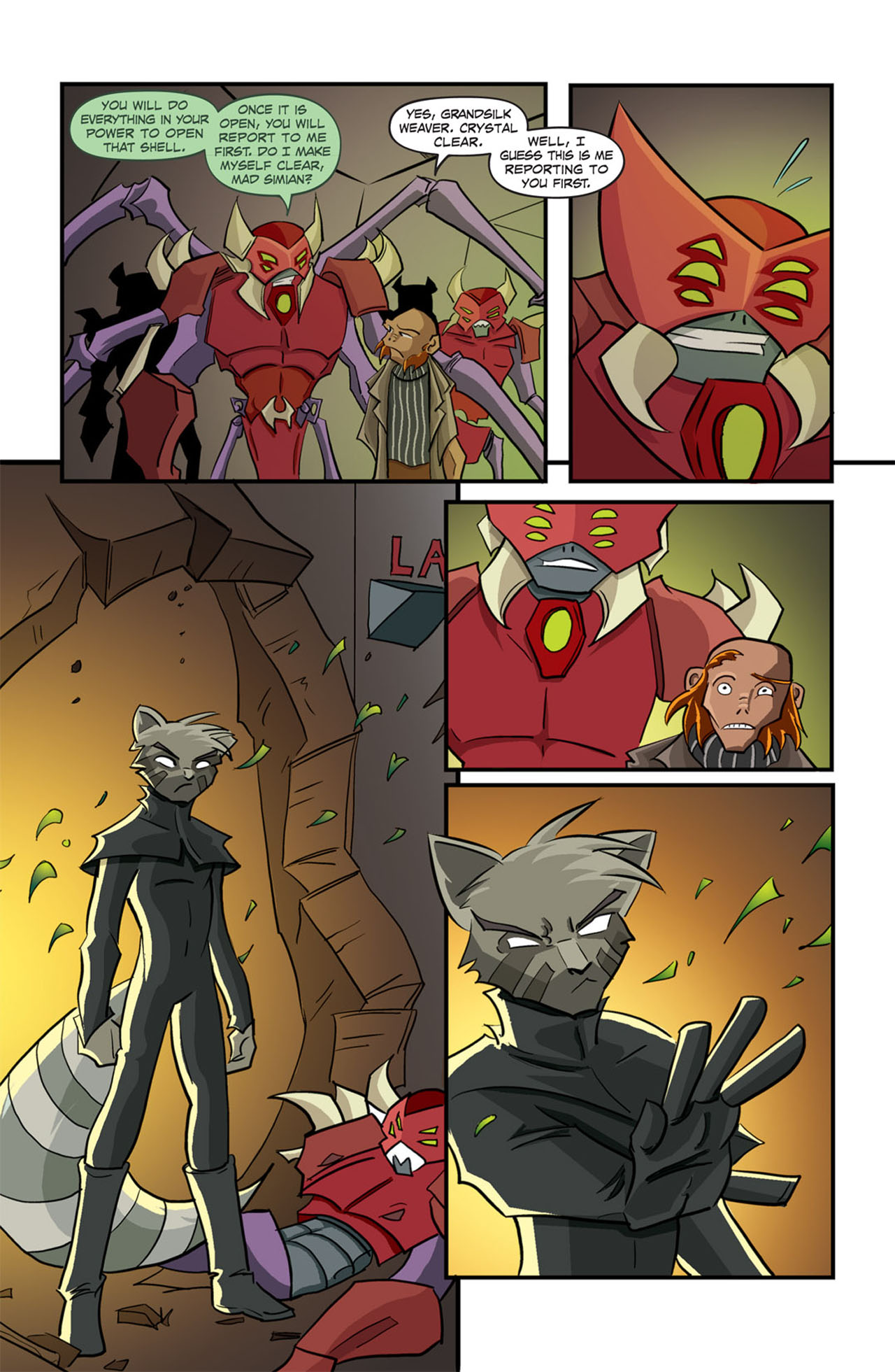 Read online NGuard comic -  Issue #4 - 17
