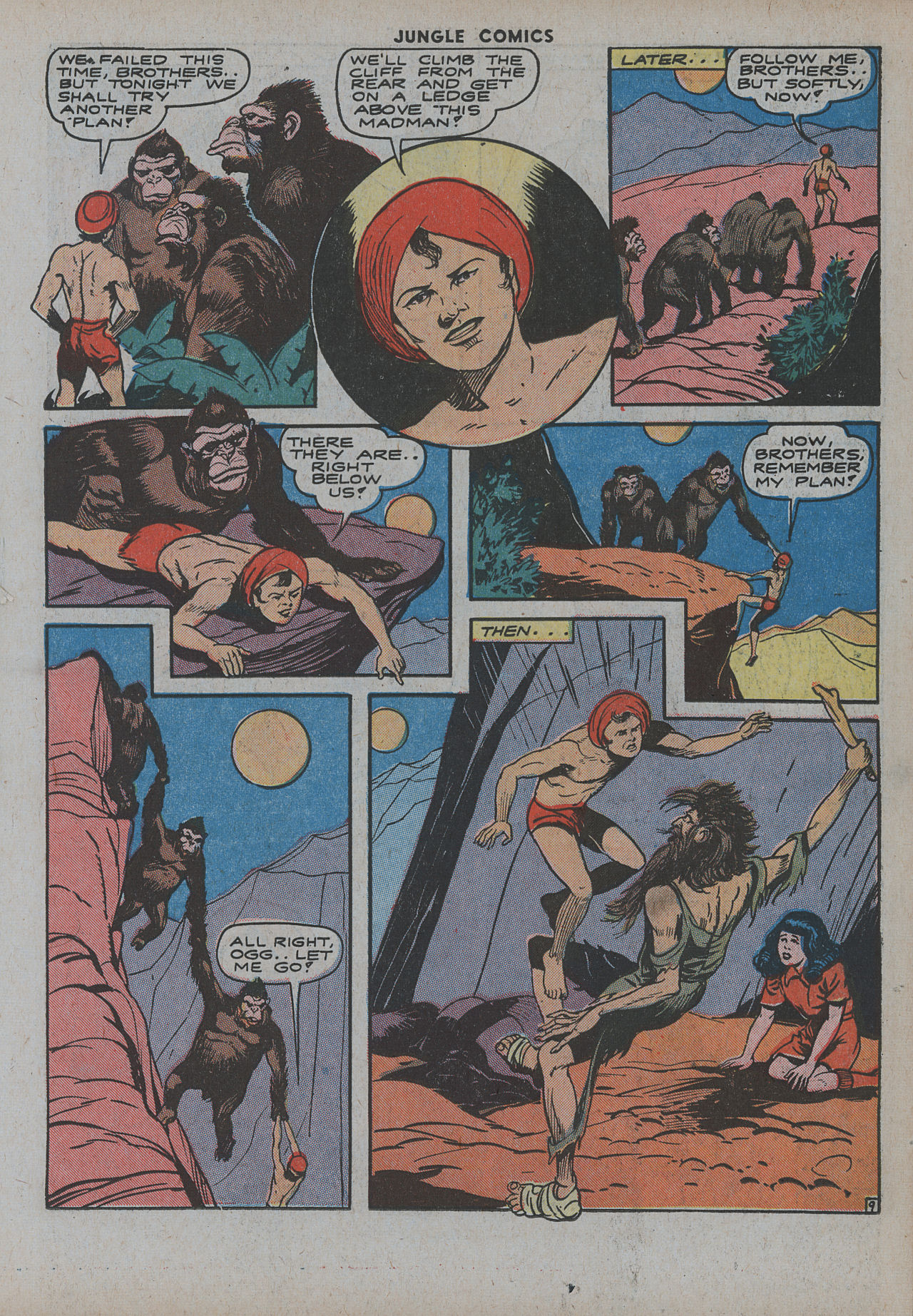 Read online Jungle Comics comic -  Issue #51 - 35