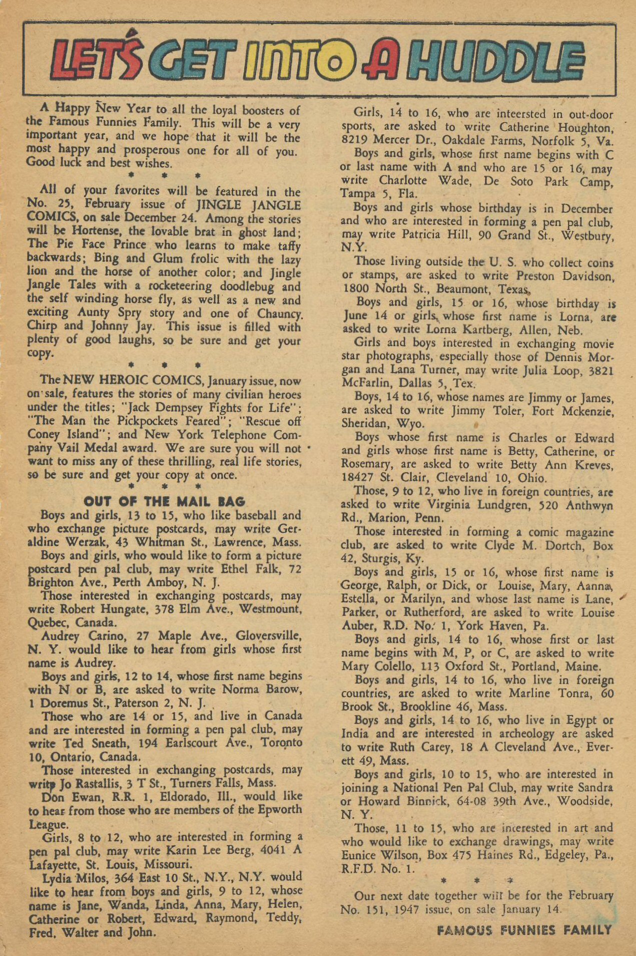 Read online Famous Funnies comic -  Issue #150 - 49