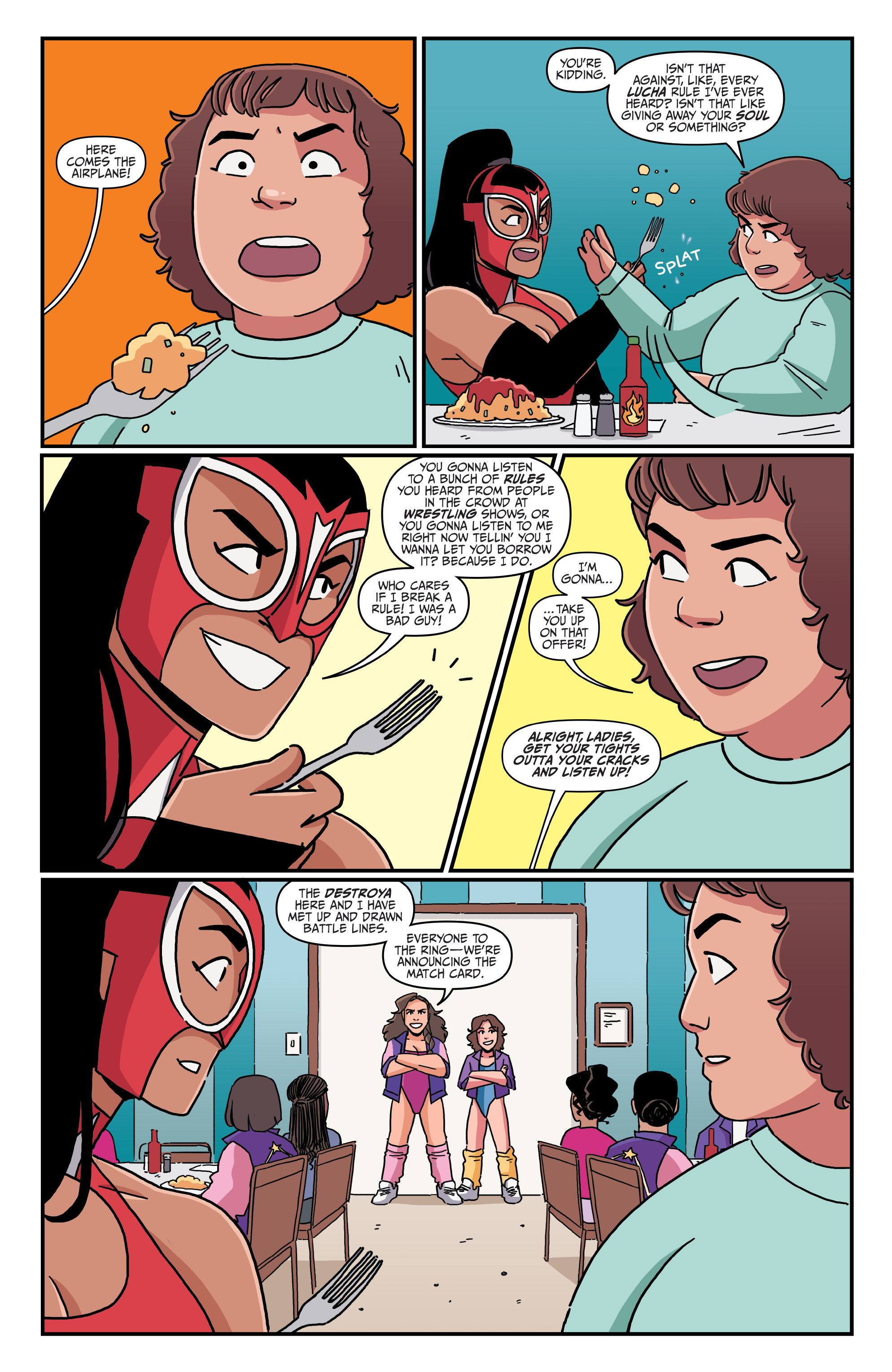 Read online GLOW comic -  Issue #3 - 10