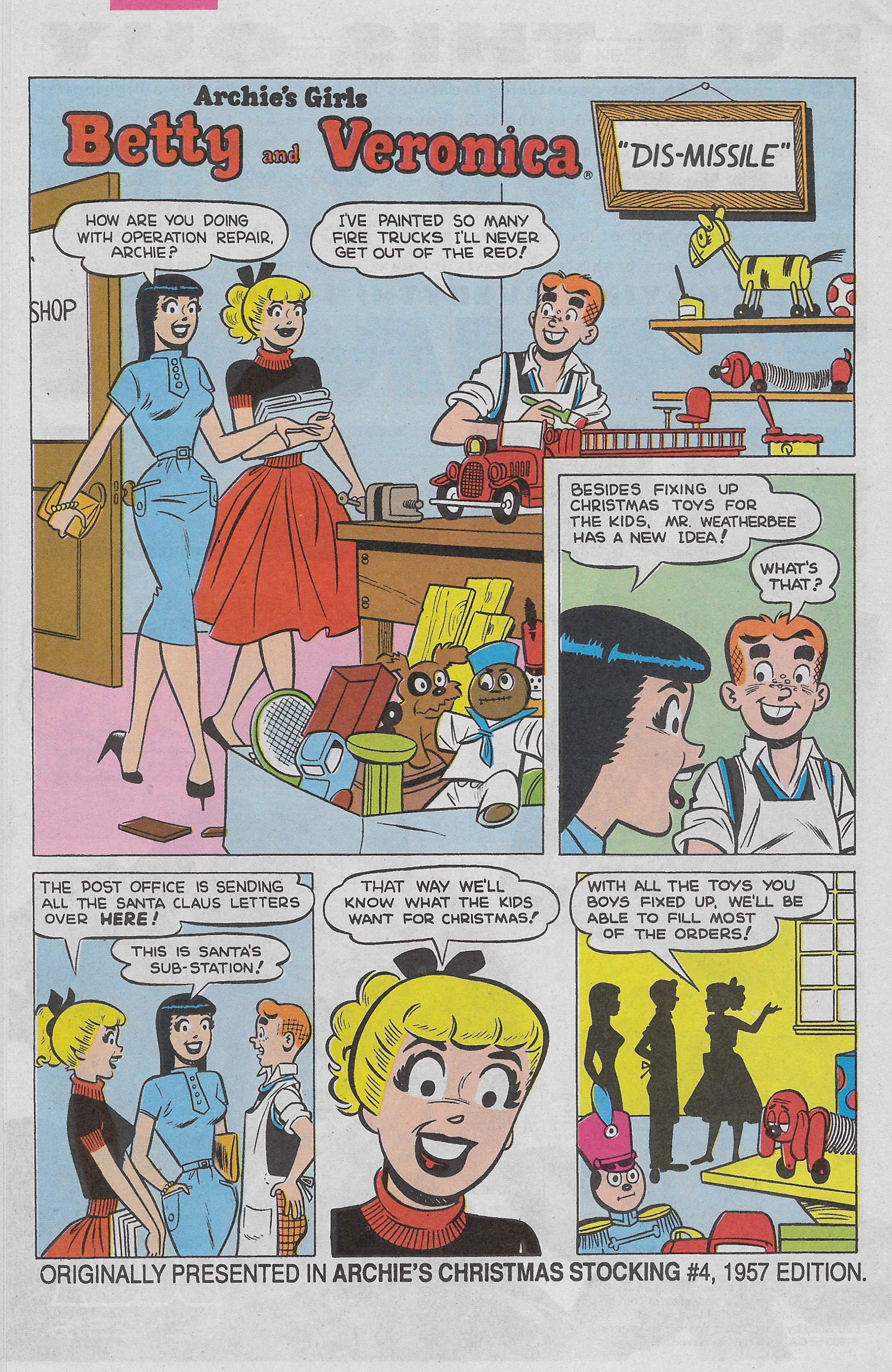 Read online Archie's Christmas Stocking comic -  Issue #1 - 16