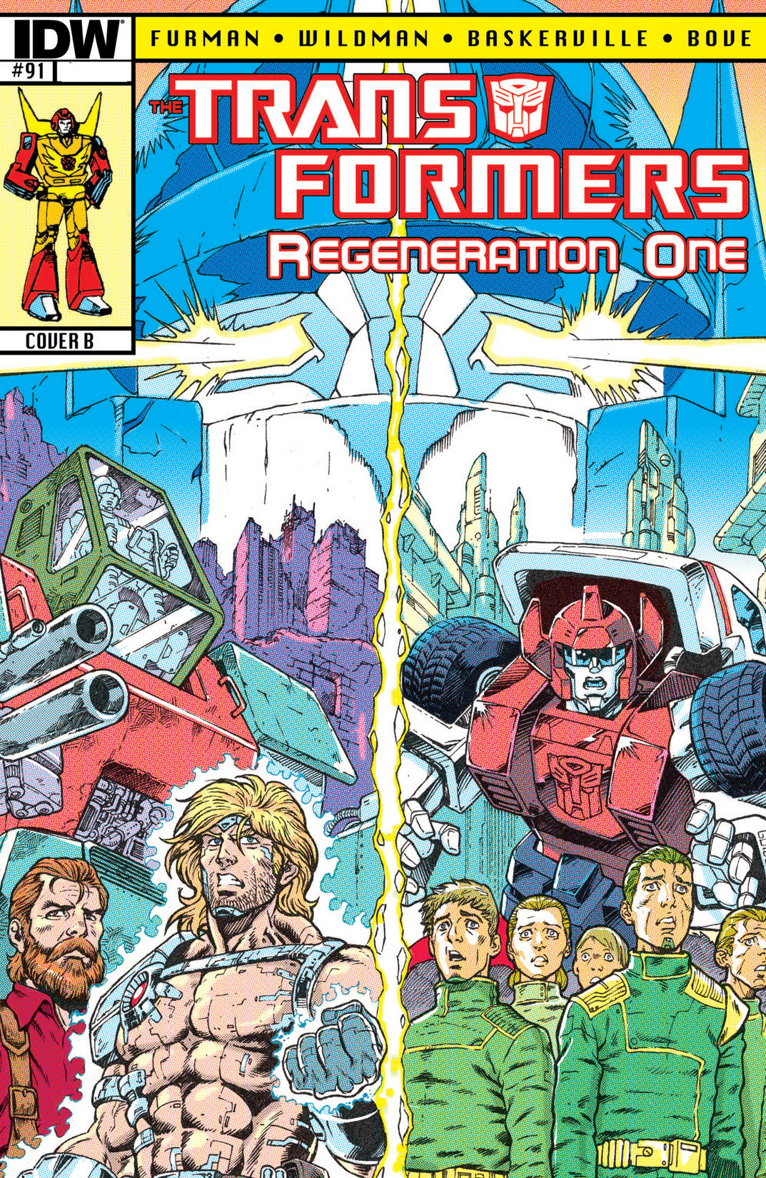 Read online The Transformers: Regeneration One comic -  Issue #91 - 2