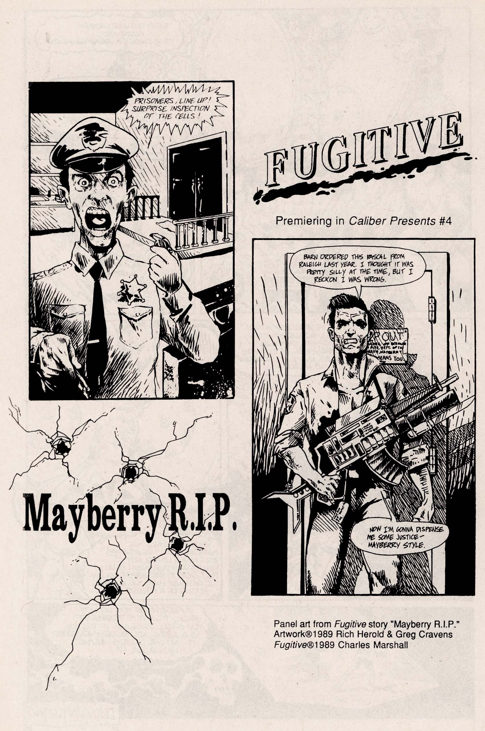Read online Caliber Presents comic -  Issue #2 - 24